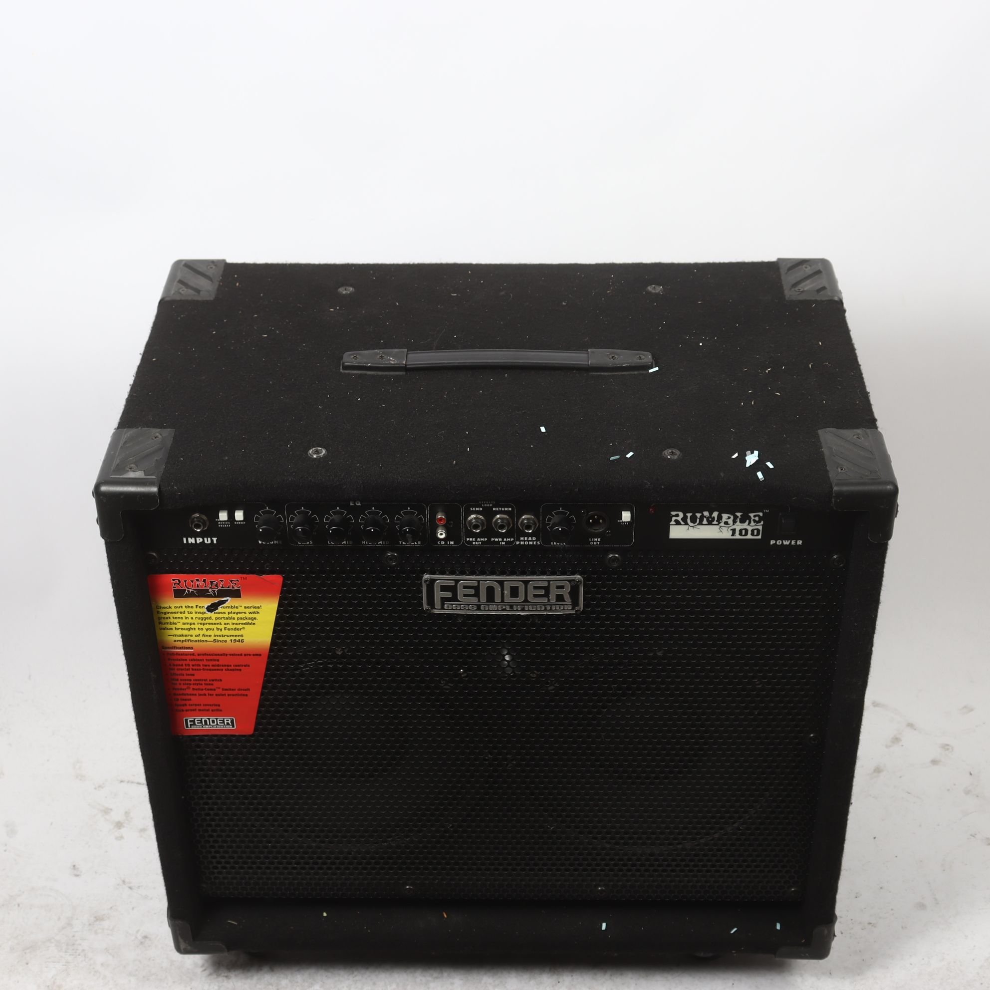 Gitarrförstärkare, Fender Rumble 100. Endast avhämtning.