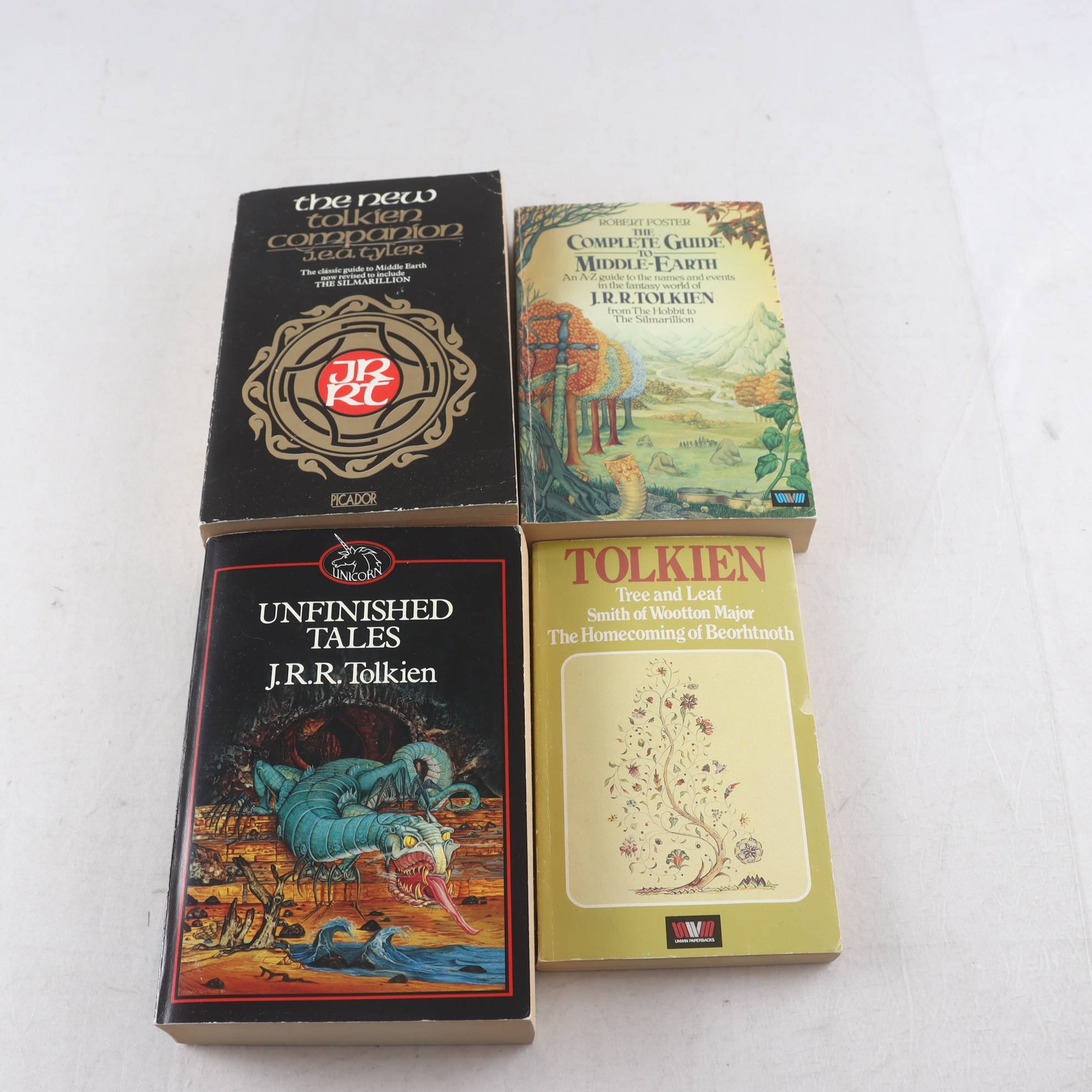 Tolkien, bokpaket med 4 volymer