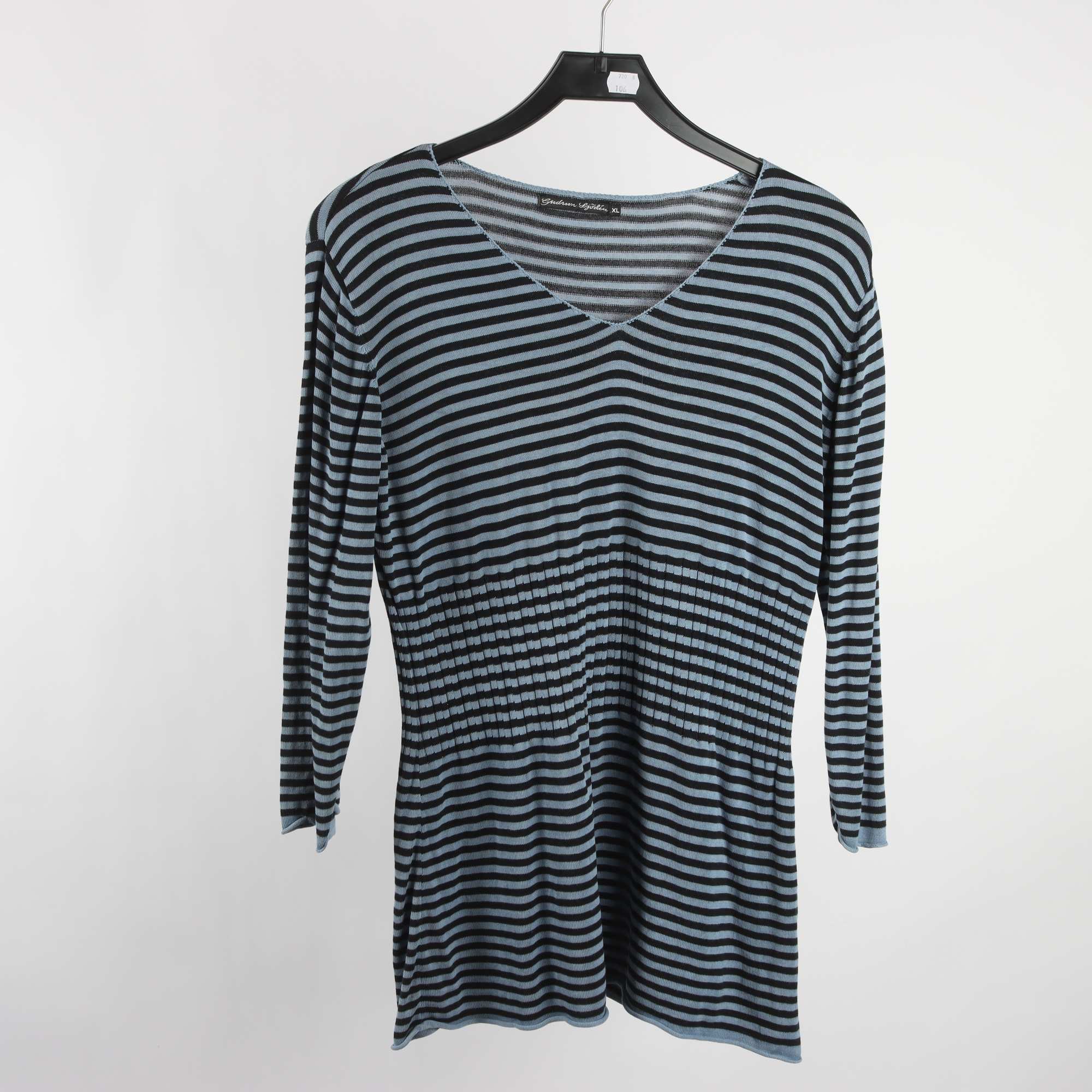 Tröja, Gudrun Sjödèn, blå, randig, stl. XL