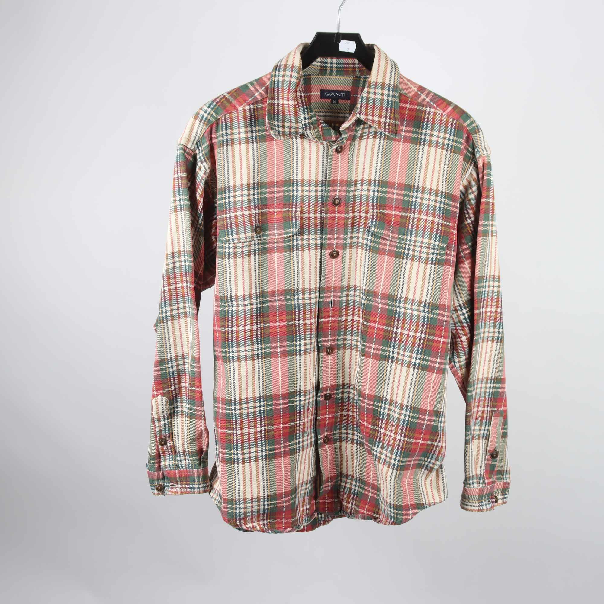 Skjorta, Gant, flerfärgad, rutig, stl. M