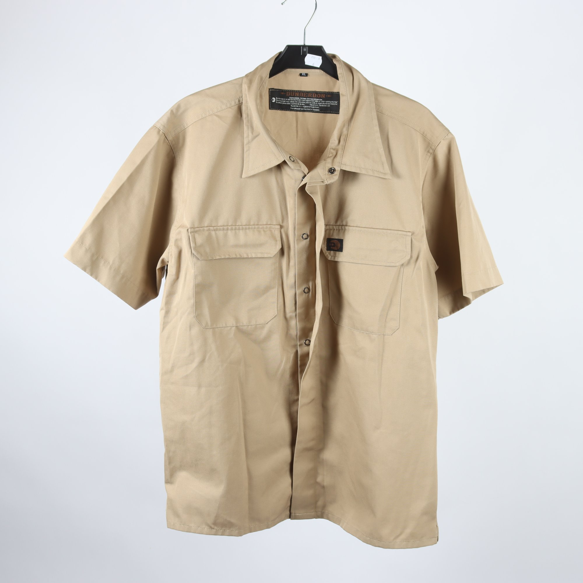 Skjorta, Dunderdon, beige, stl. XL