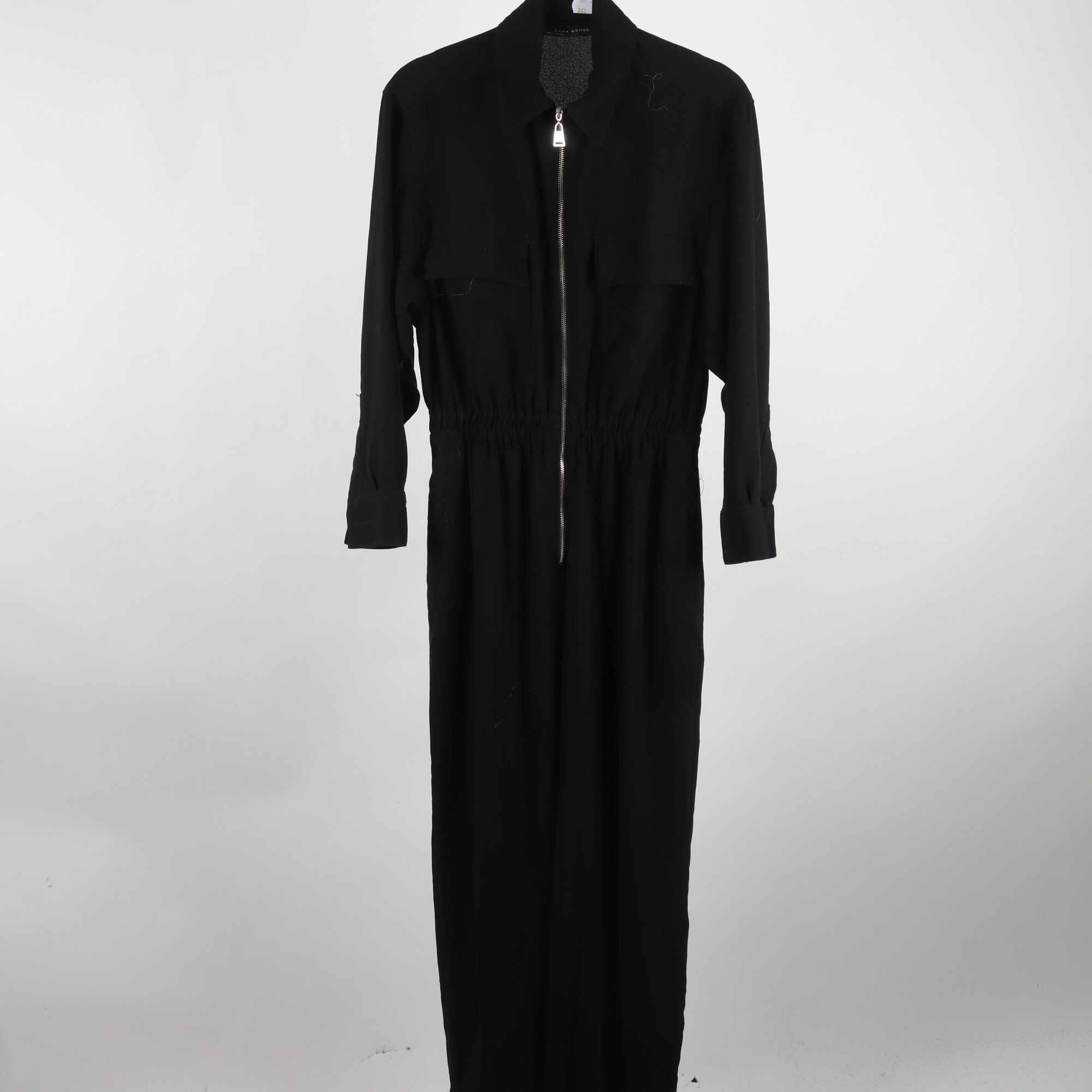 Byxdress, Zara, svart, stl. M