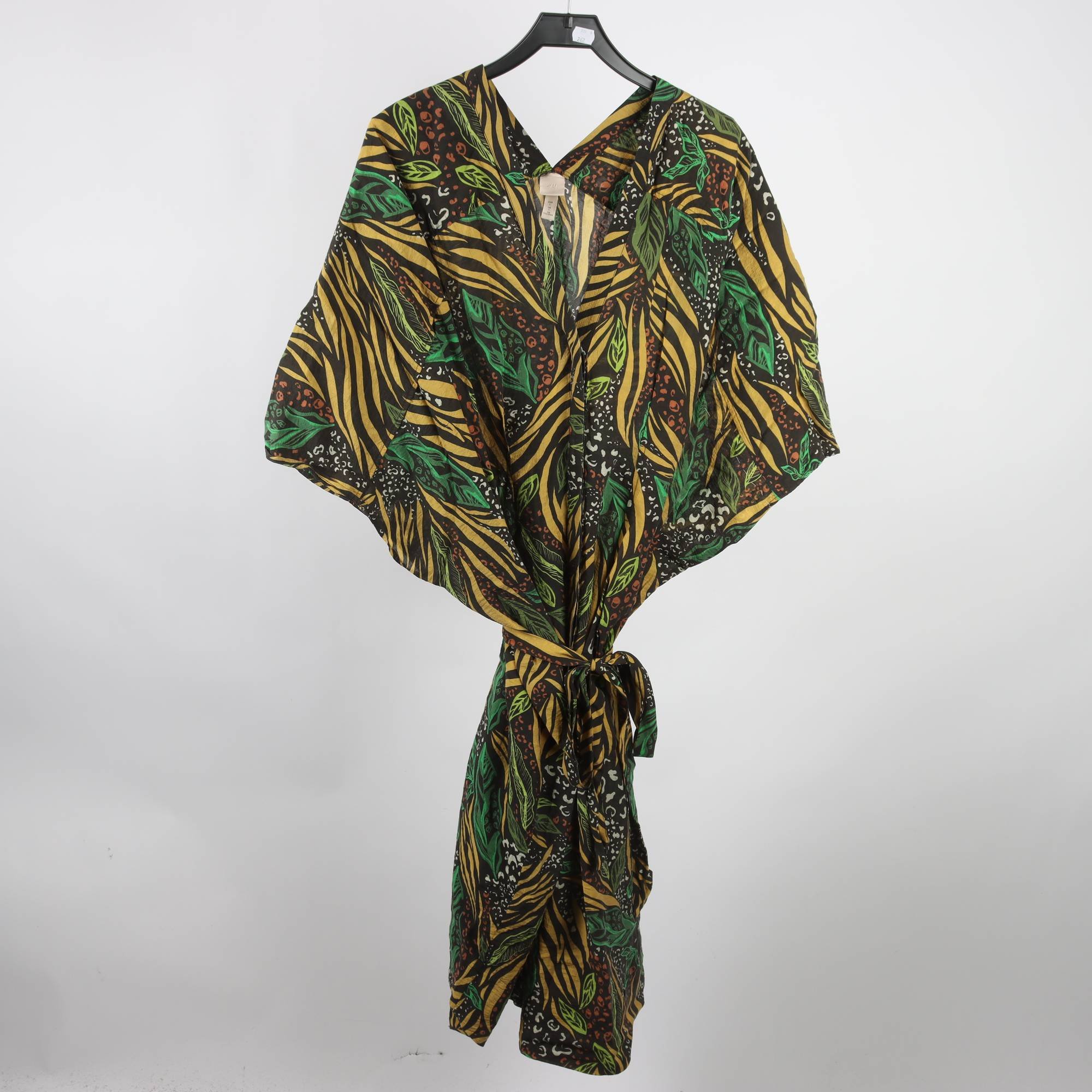 Klänning/kaftan, H&M, mönstrad, stl. L