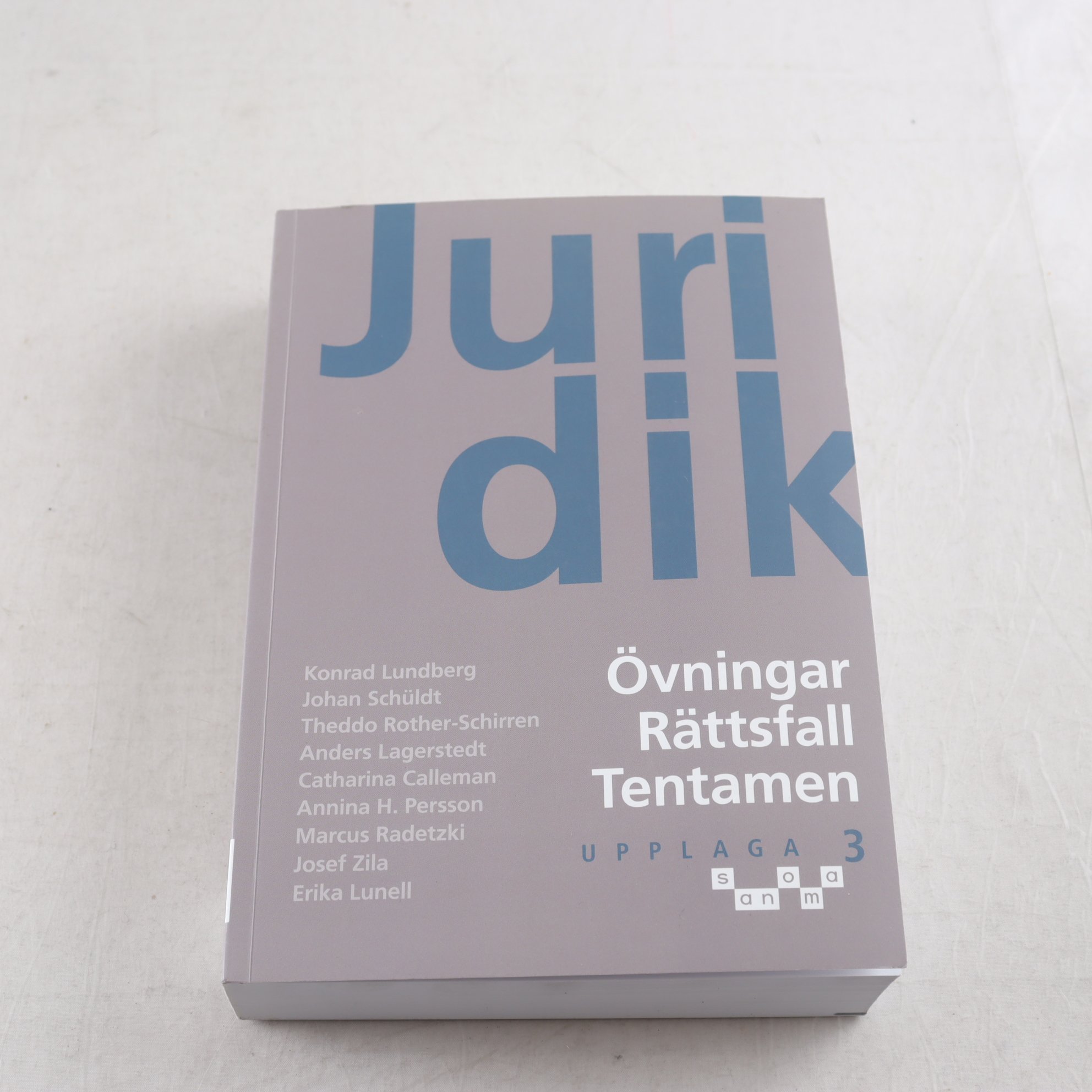 Juridik: Övningar Rättsfall Tentamen