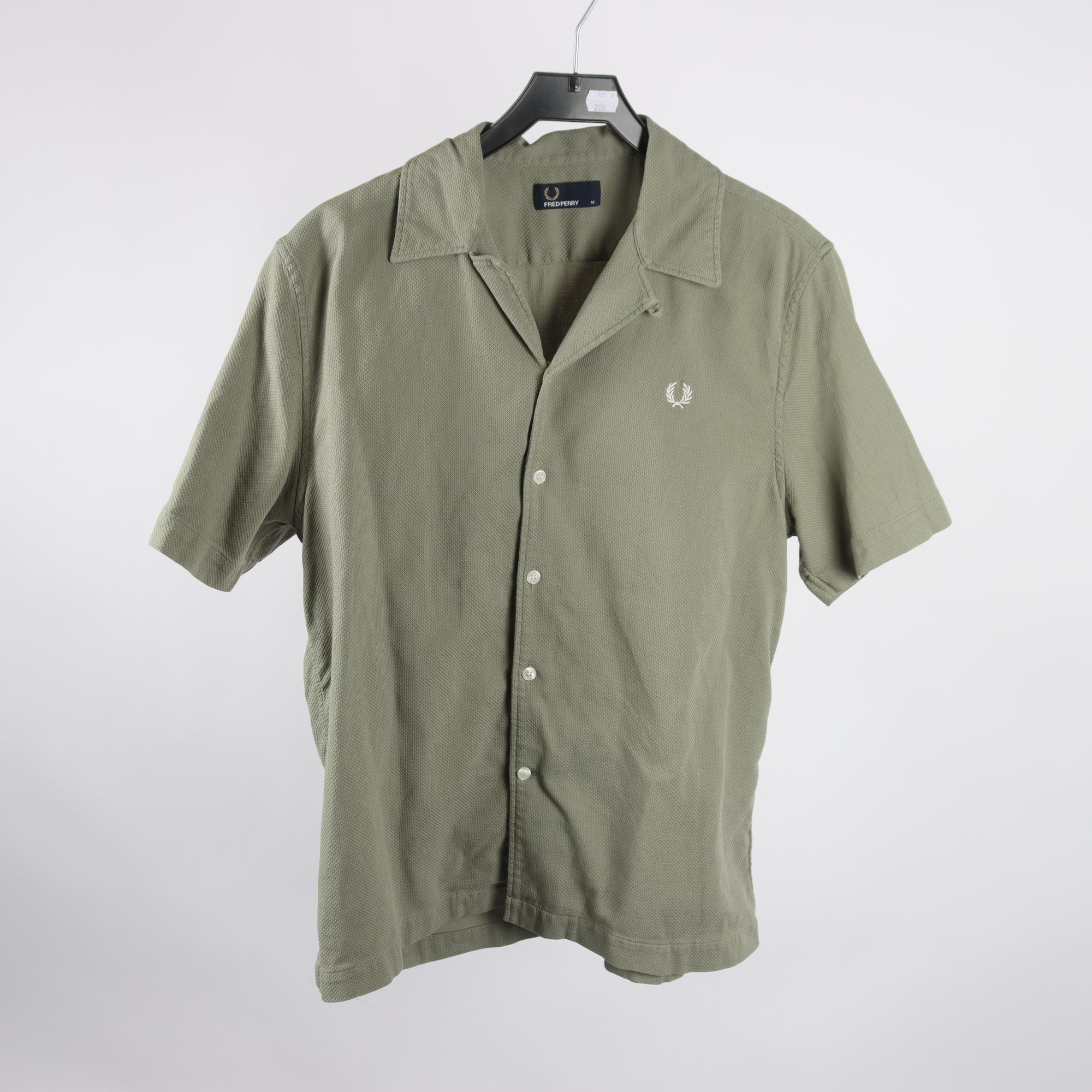 Skjorta, Fred Perry, grön, stl. M