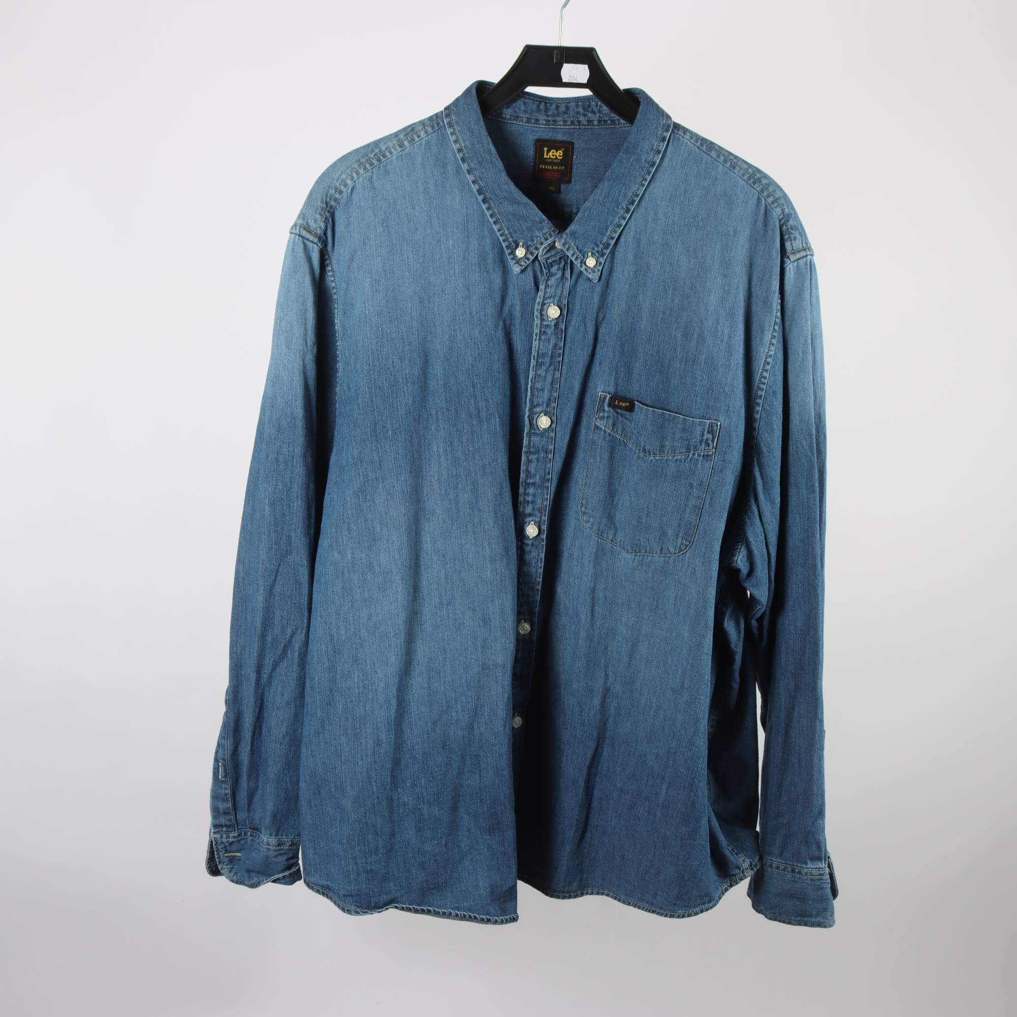 Jeansskjorta, Lee, blå, stl. 3XL