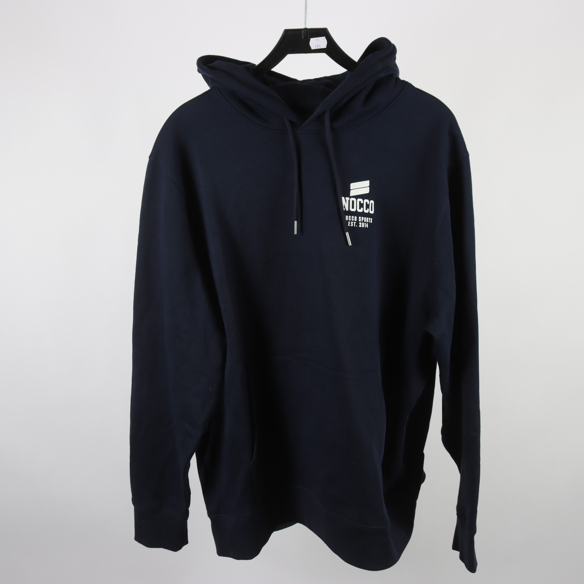 Hoodie, Nocco, blå, stl. XXL