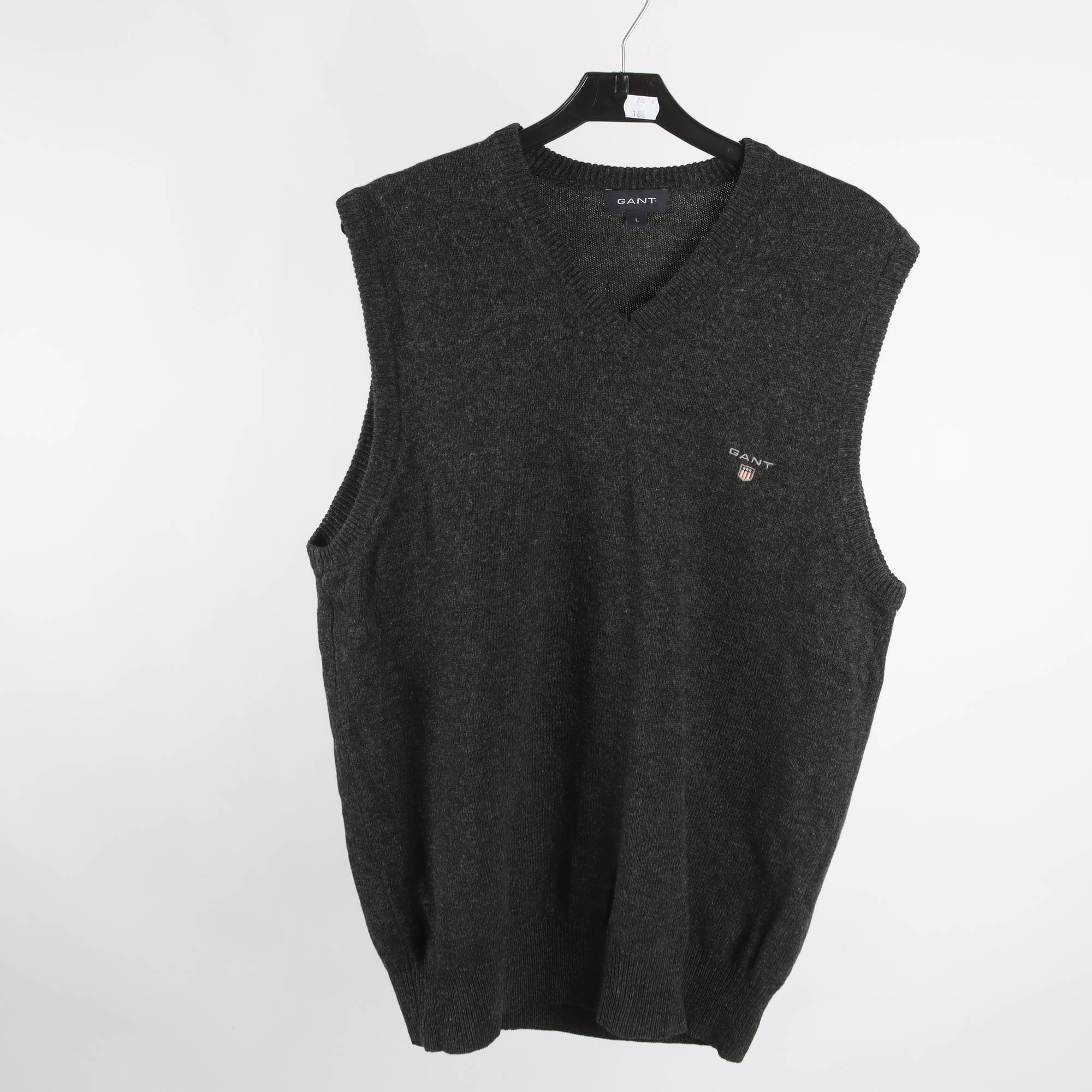 Väst, Gant, gråsvart, stl. L