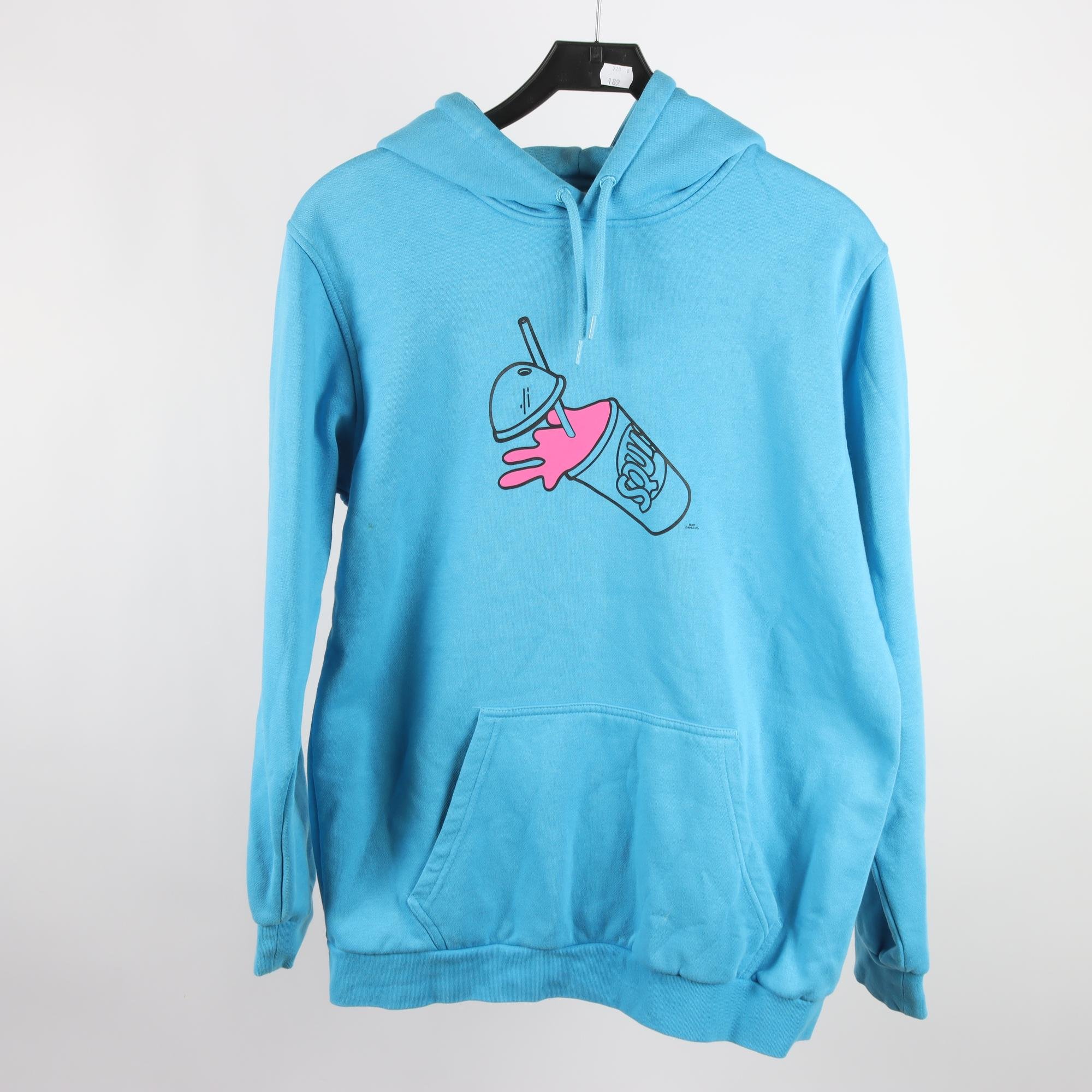 Hoodie, Adidas x The Simpsons, blå, stl. M