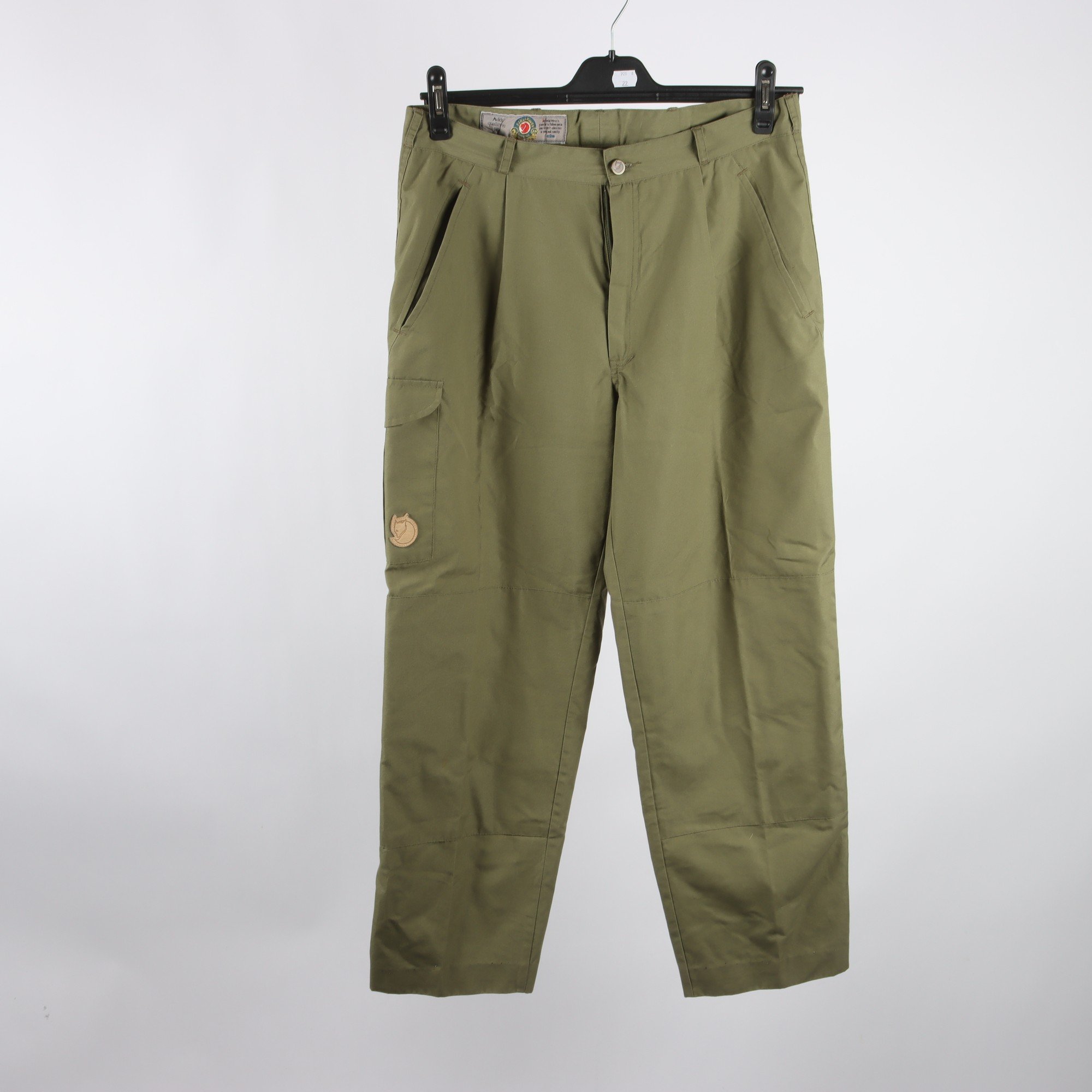 Fritidsbyxor, Fjällräven, grön, stl. 48