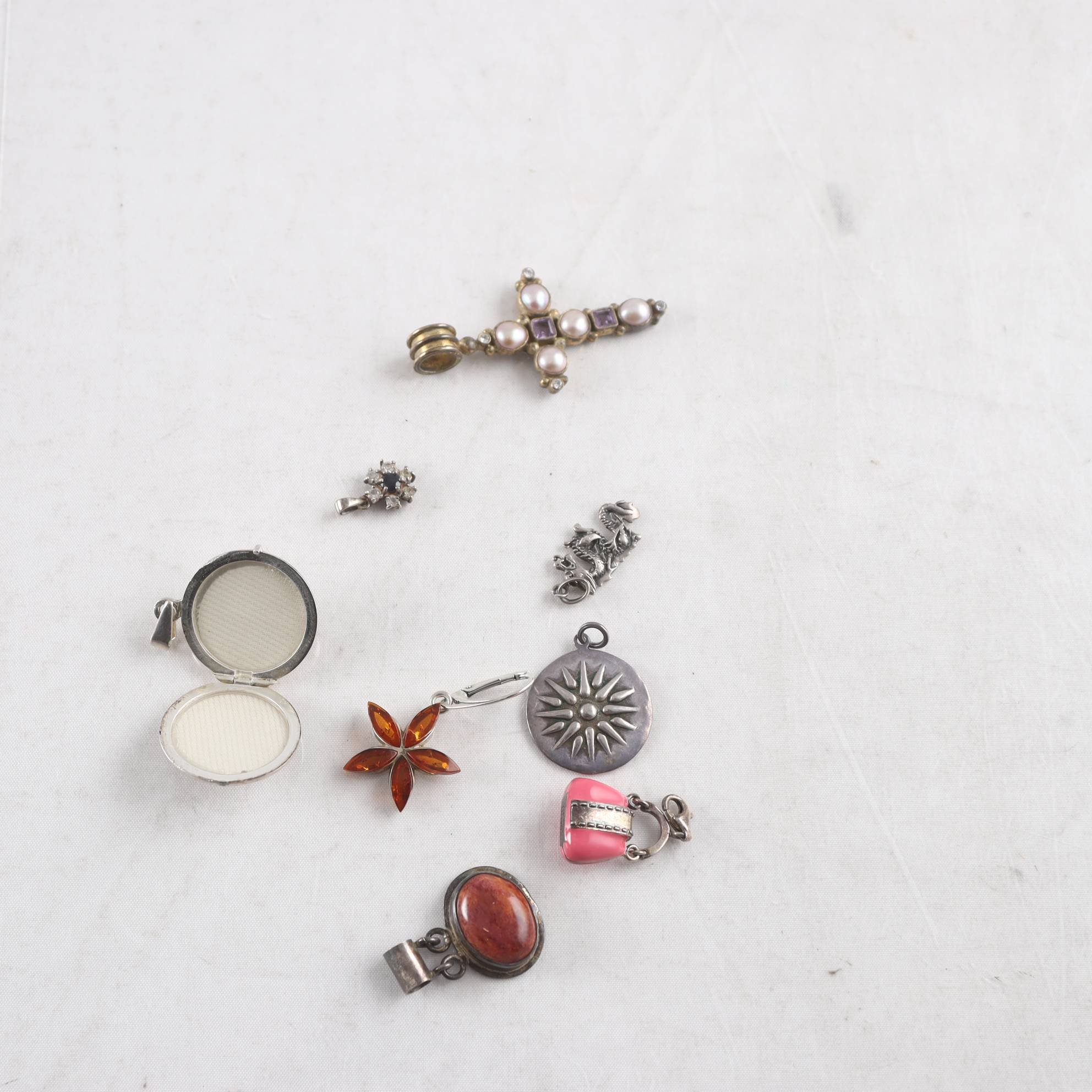 Hängen & berlocker, silver, brv: 35,7 g