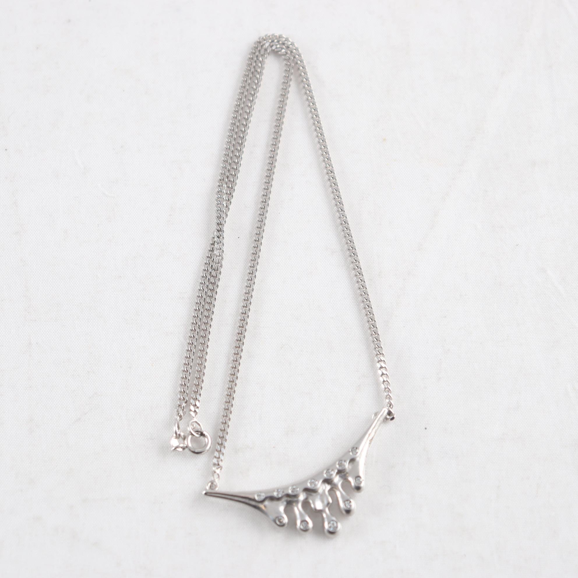 Halsband, silver, Brvikt: 8 g