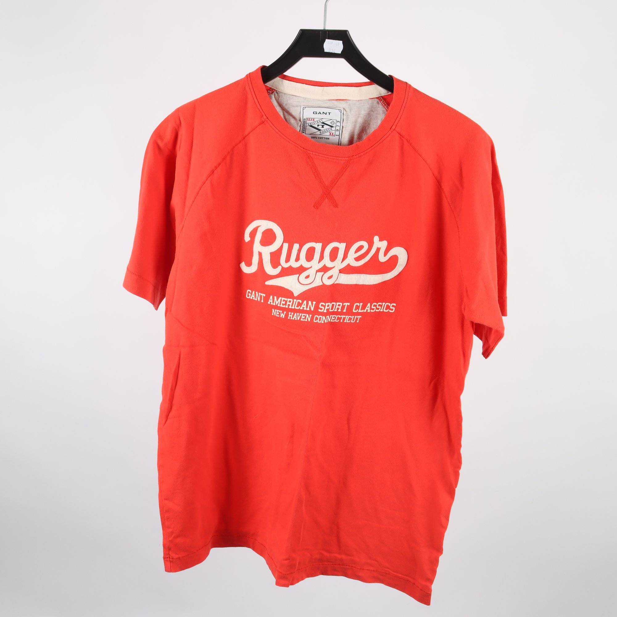 T-shirt, Gant, Rugger, röd, stl. XL.