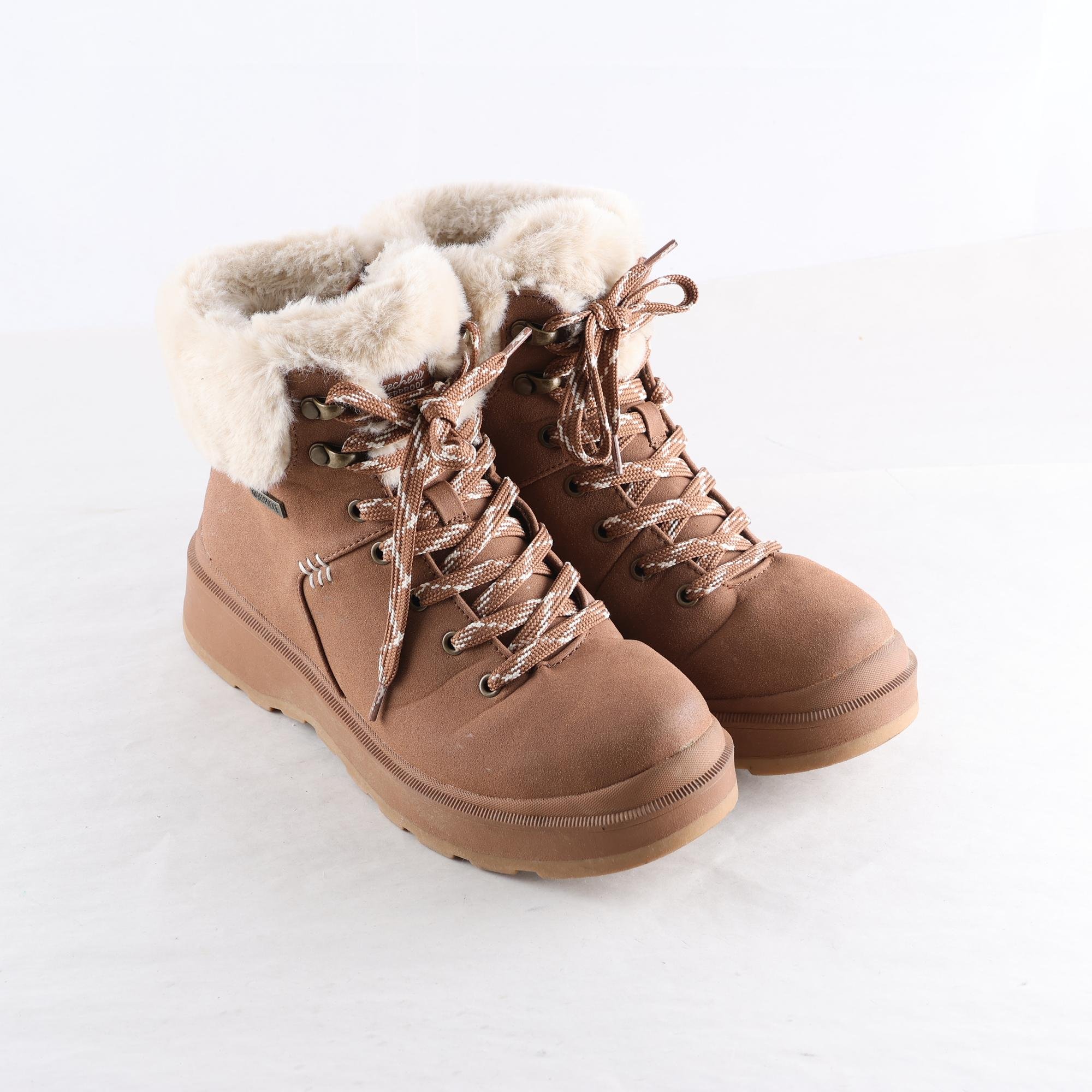 Kängor, Skechers, brun, stl. 37