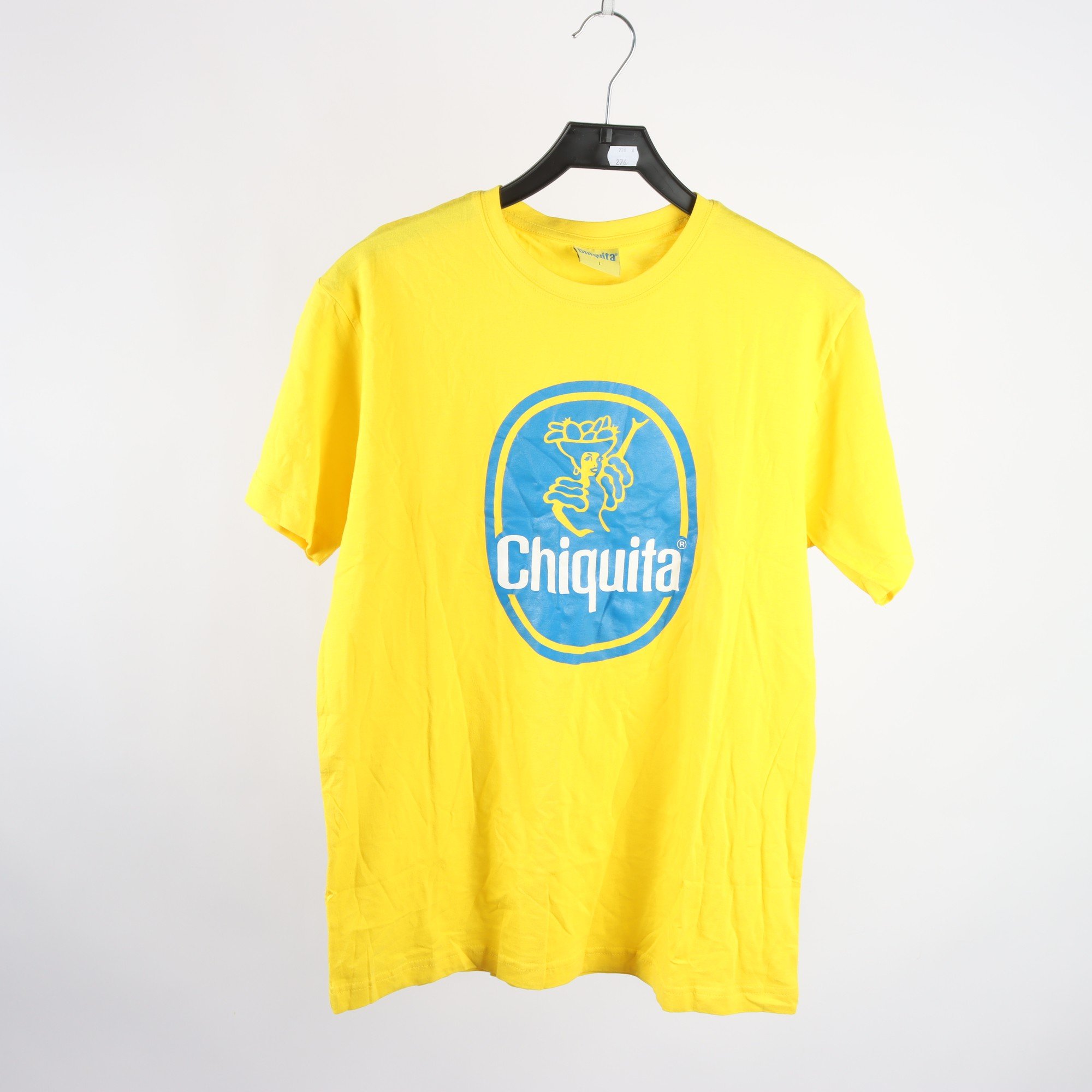 T-shirt, Chiquita, gul, stl. L
