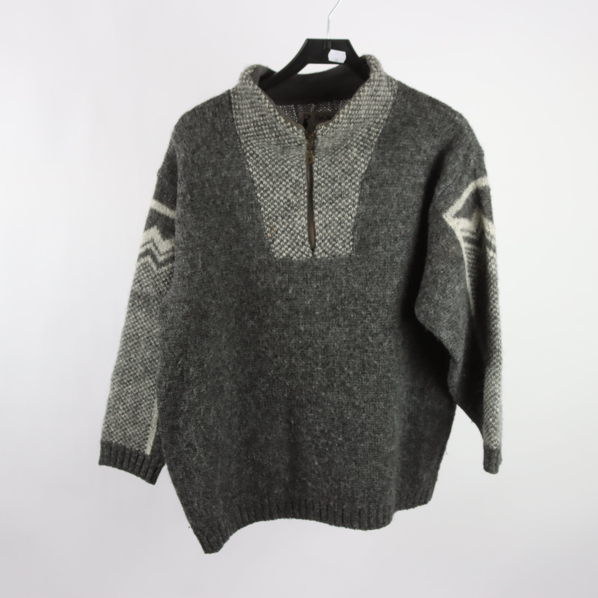 Tröja, Floss, Iceland, grå, stl. M
