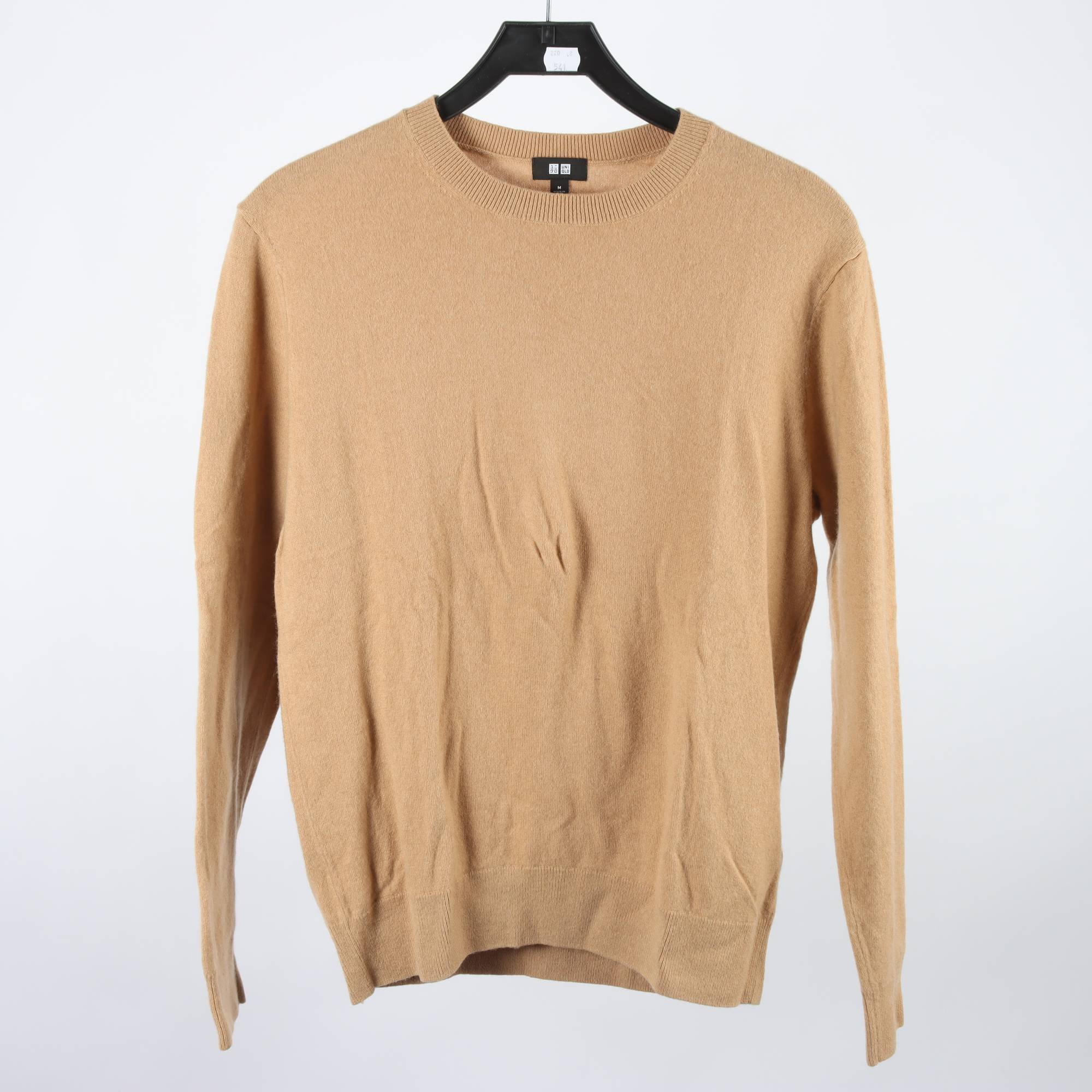 Tröja, Uniqlo, brun, 100 % cashmere, stl. M.
