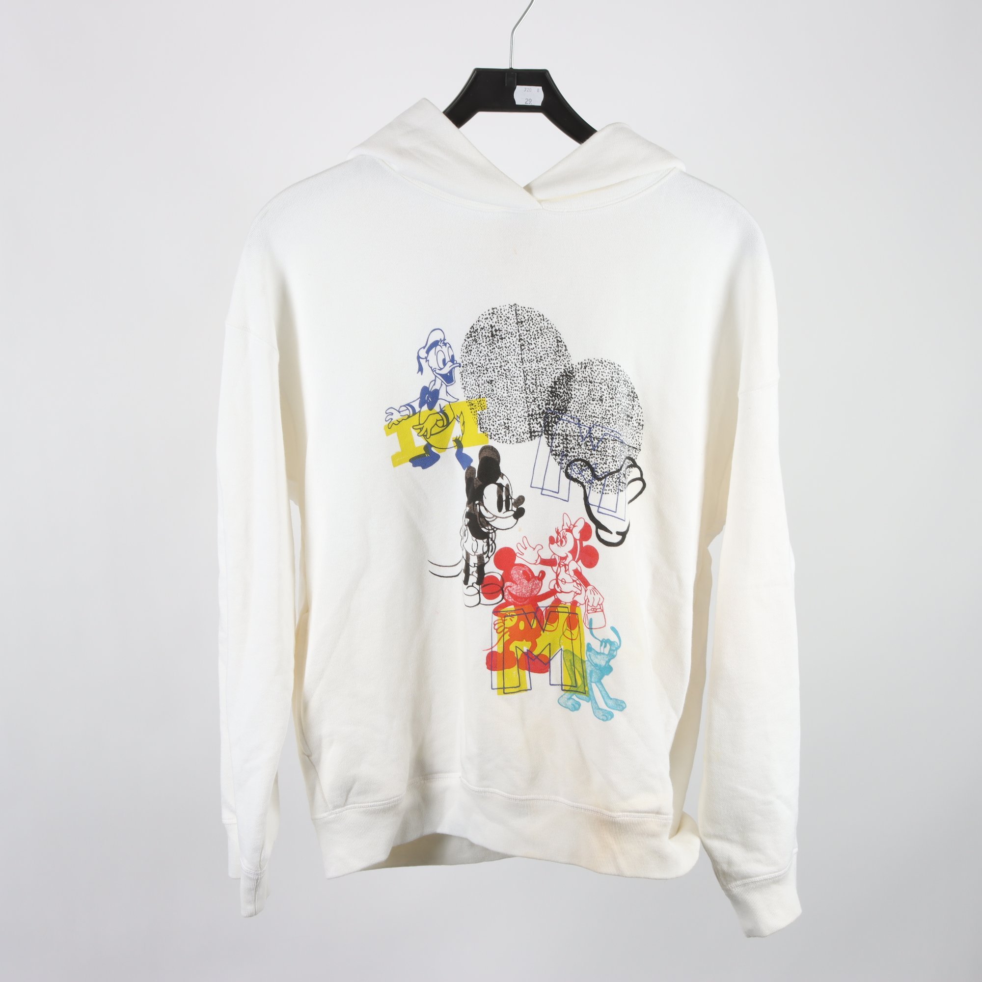 Hoodie, Uniqlo x Disney, vit, stl. M