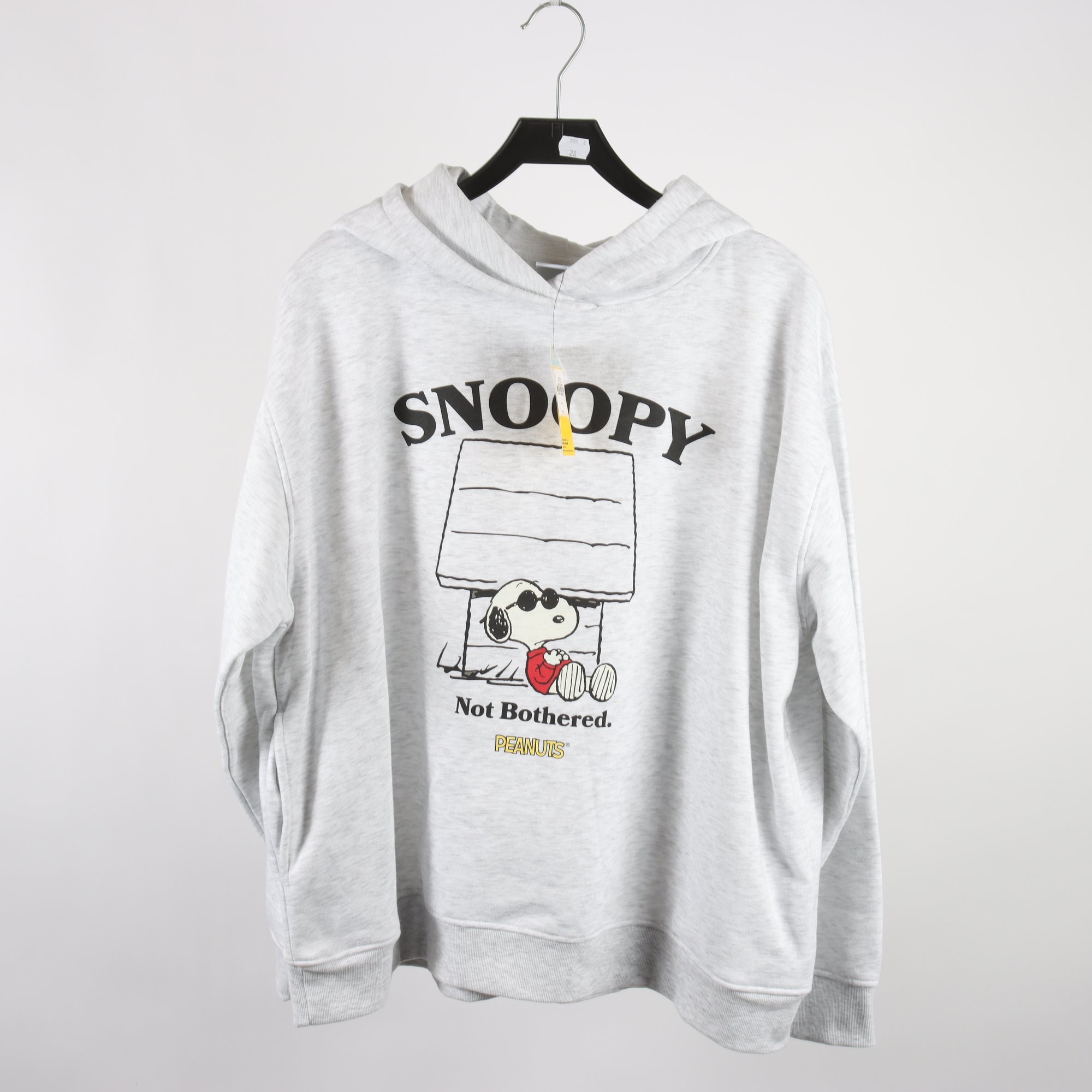 Hoodie, Primark, Snoopy, grå, stl. XL