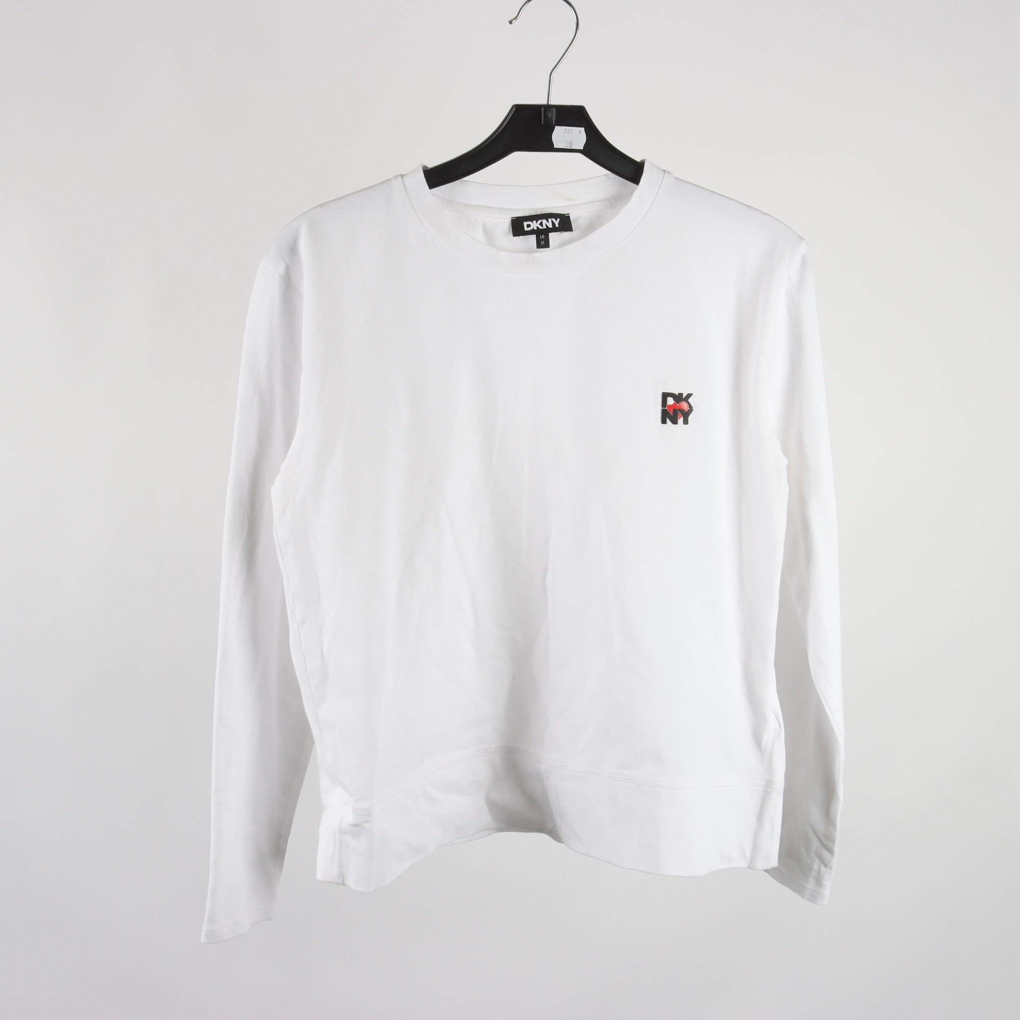 Tröja, DKNY, vit, stl. M