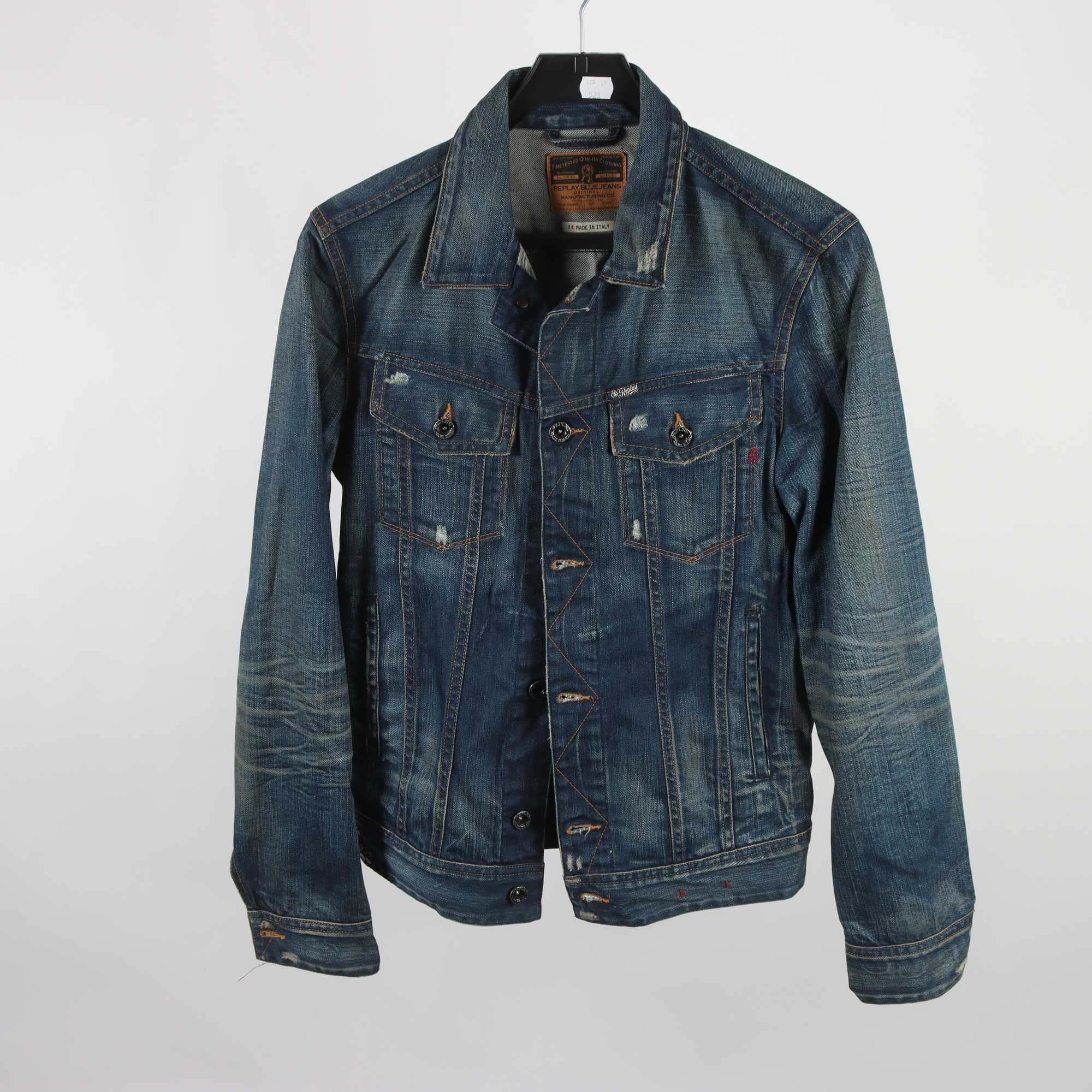 Jeansjacka, Replay, blå, stl. S.