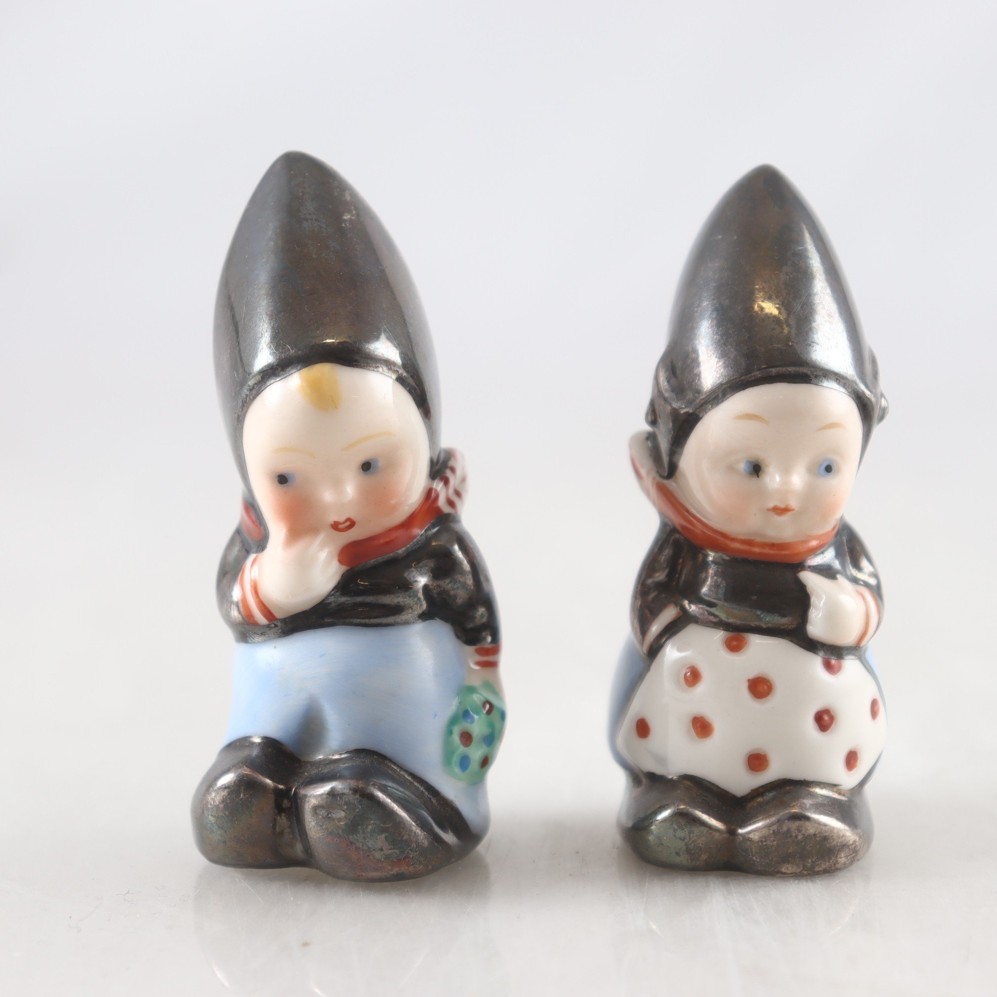 Salt- och pepparströare, porslin, Erich Lautensack, Goebels, 1957