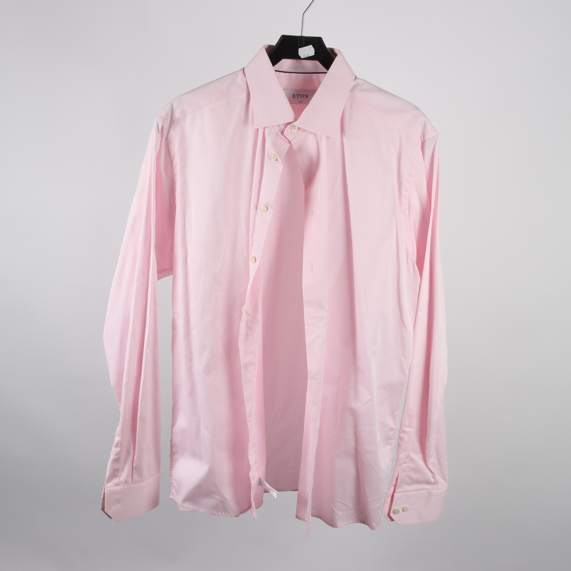 Skjorta, Eton, rosa, slim, stl. 43.
