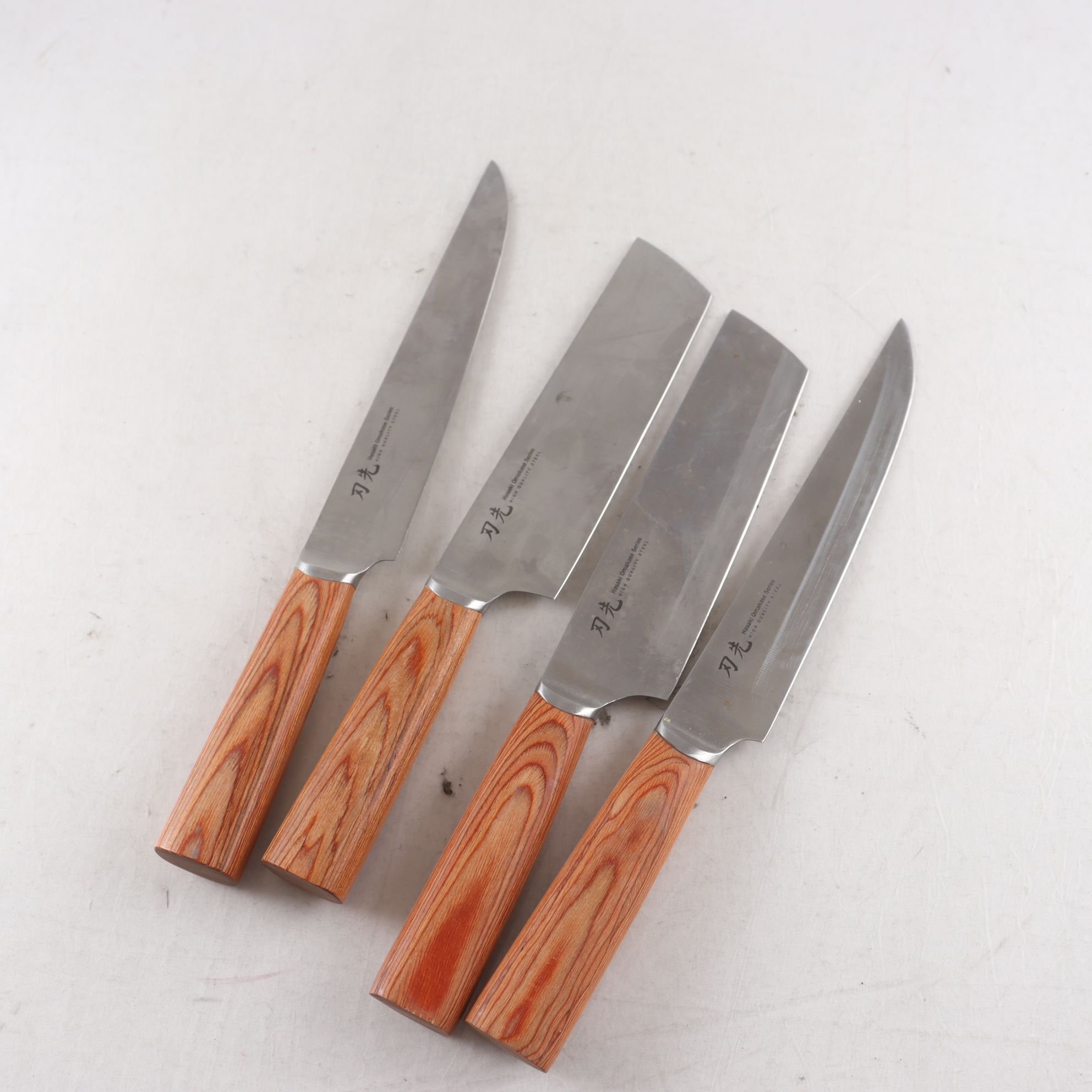 Köksknivar, rostfritt stål, Hasaki Omakase, Japan. Samfraktas ej