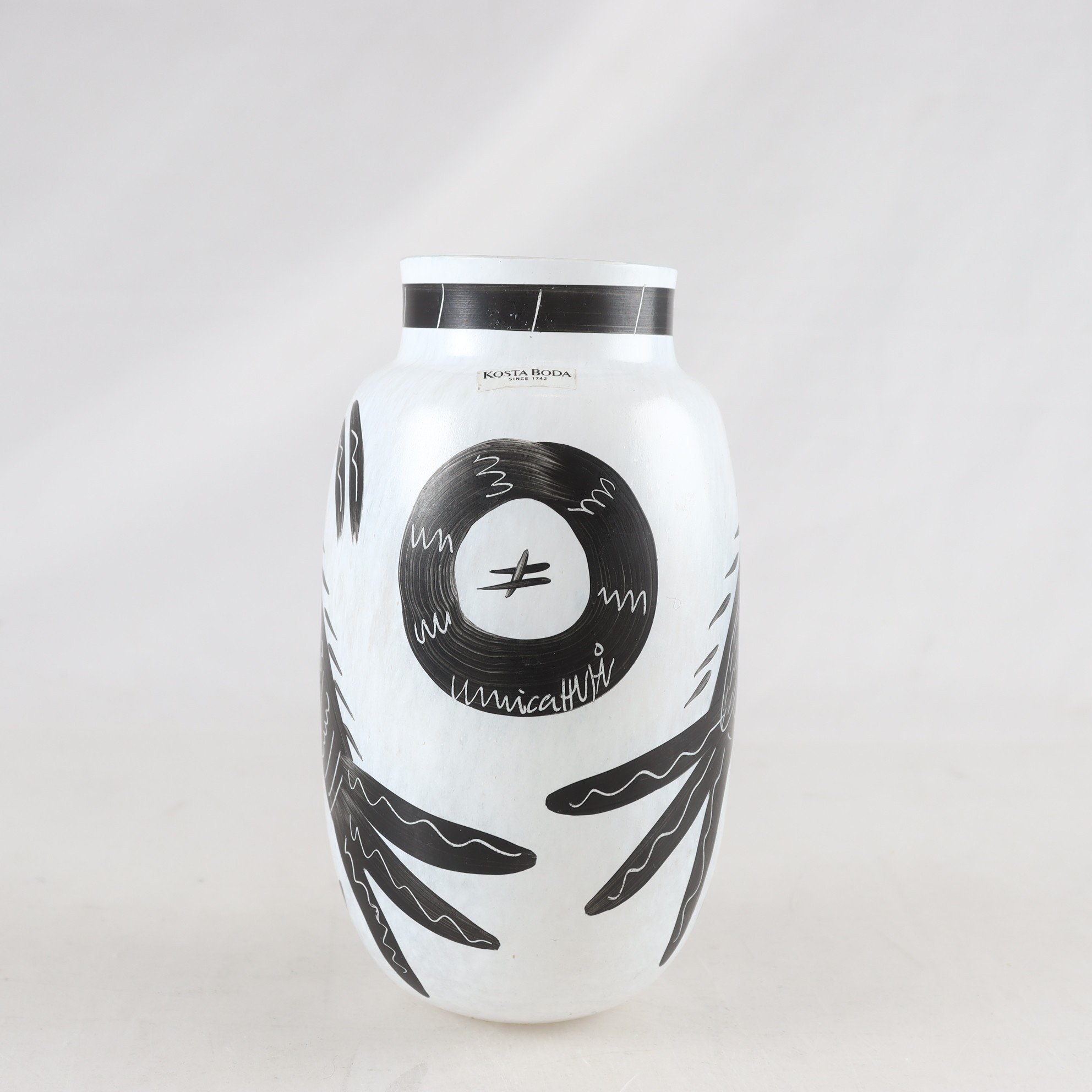 Vas, Caramba, Ulrica Hydman Vallien, Kosta Boda, signerad