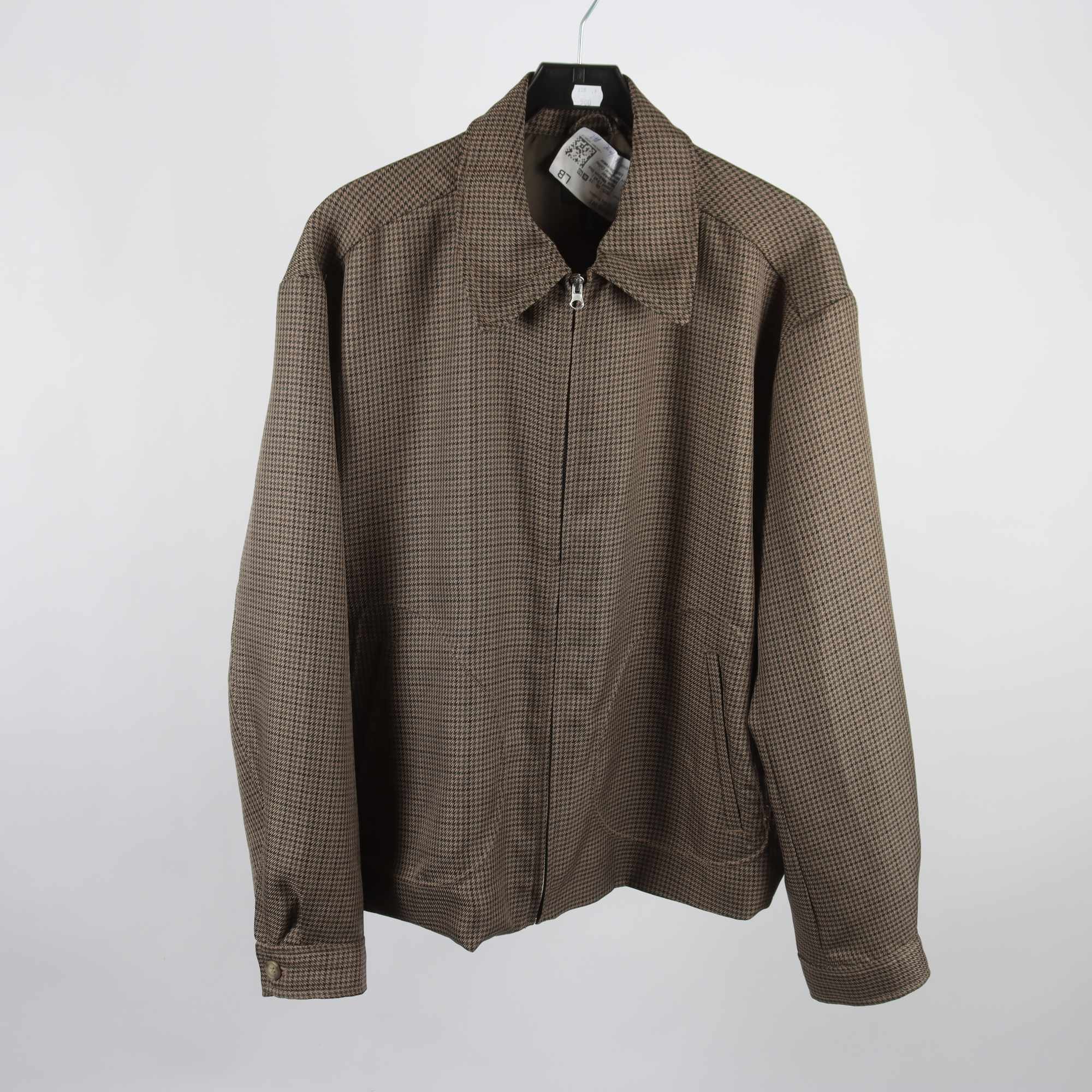 Jacka, H&M Studio, beige, mönstrad, stl. L.