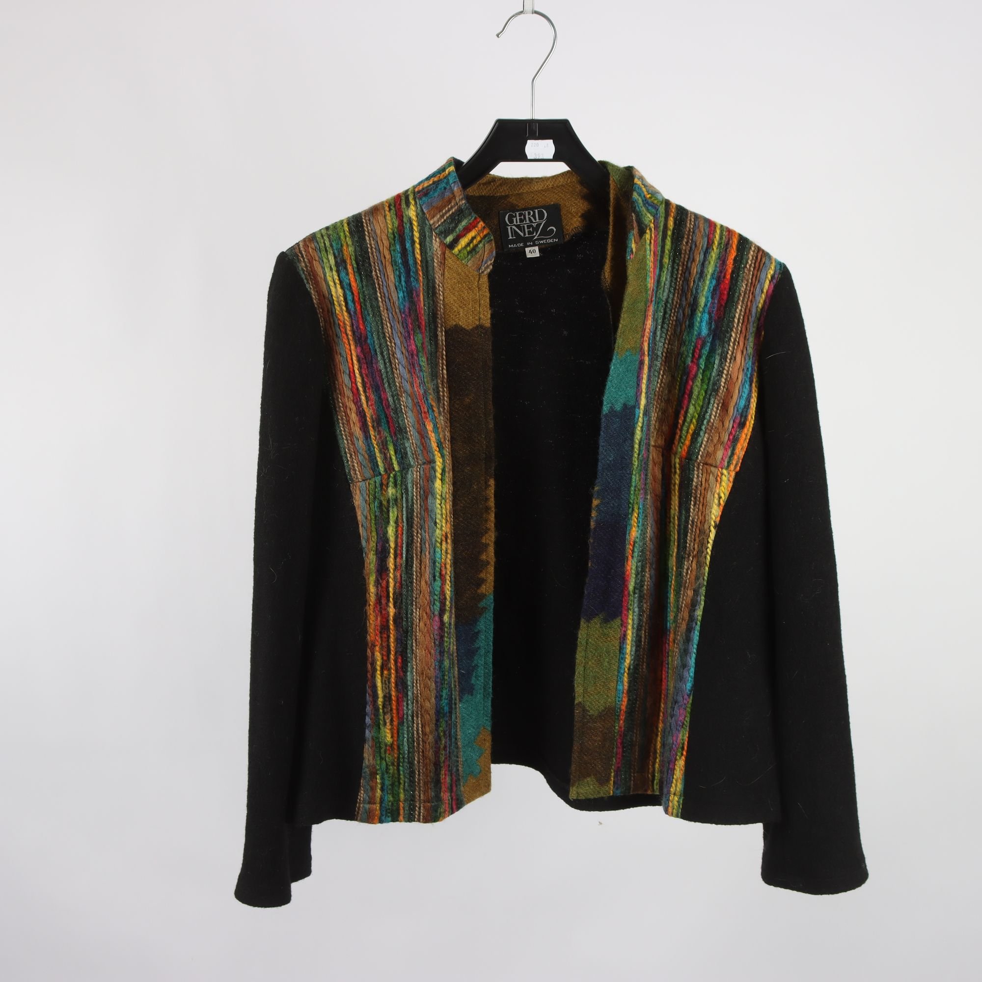 Jacka, Gerd Inez, ull, stl. 40.