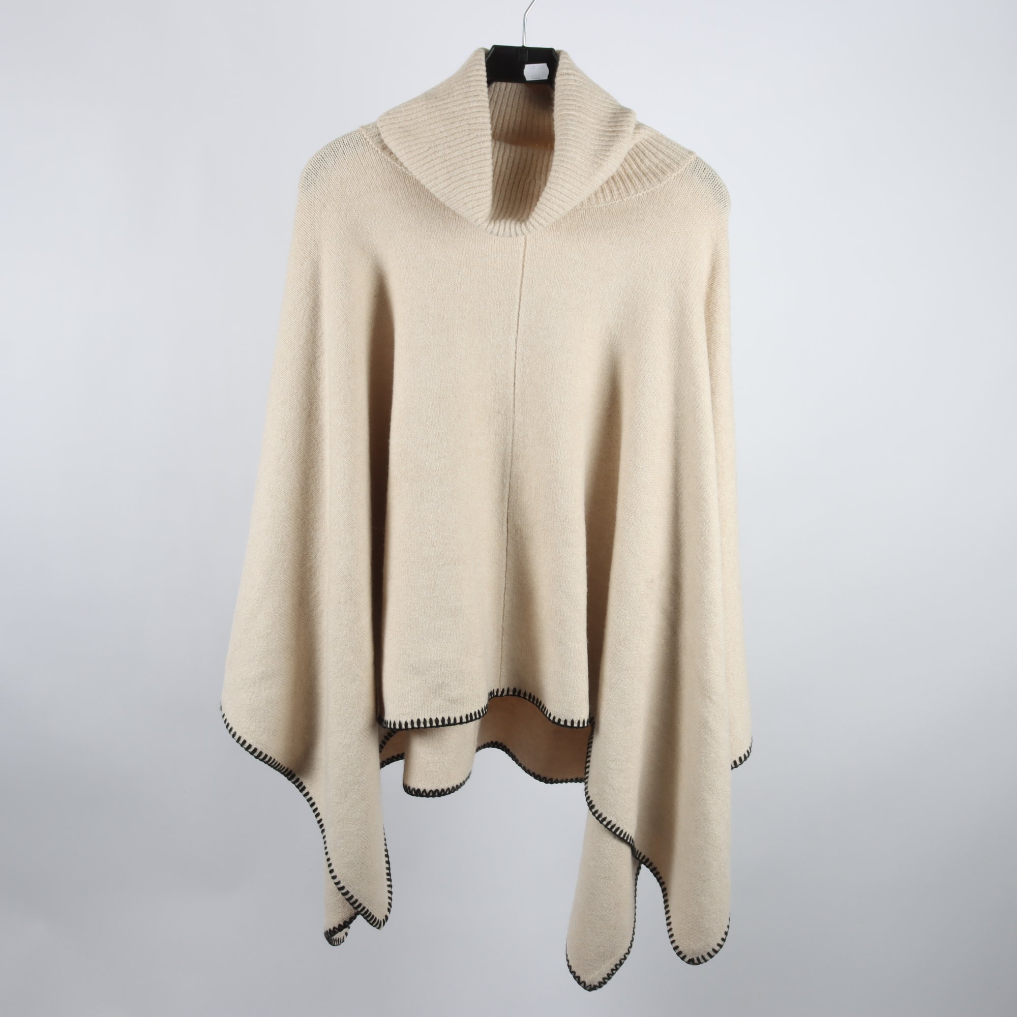 Poncho, Indiska, beige, stl. S/M.