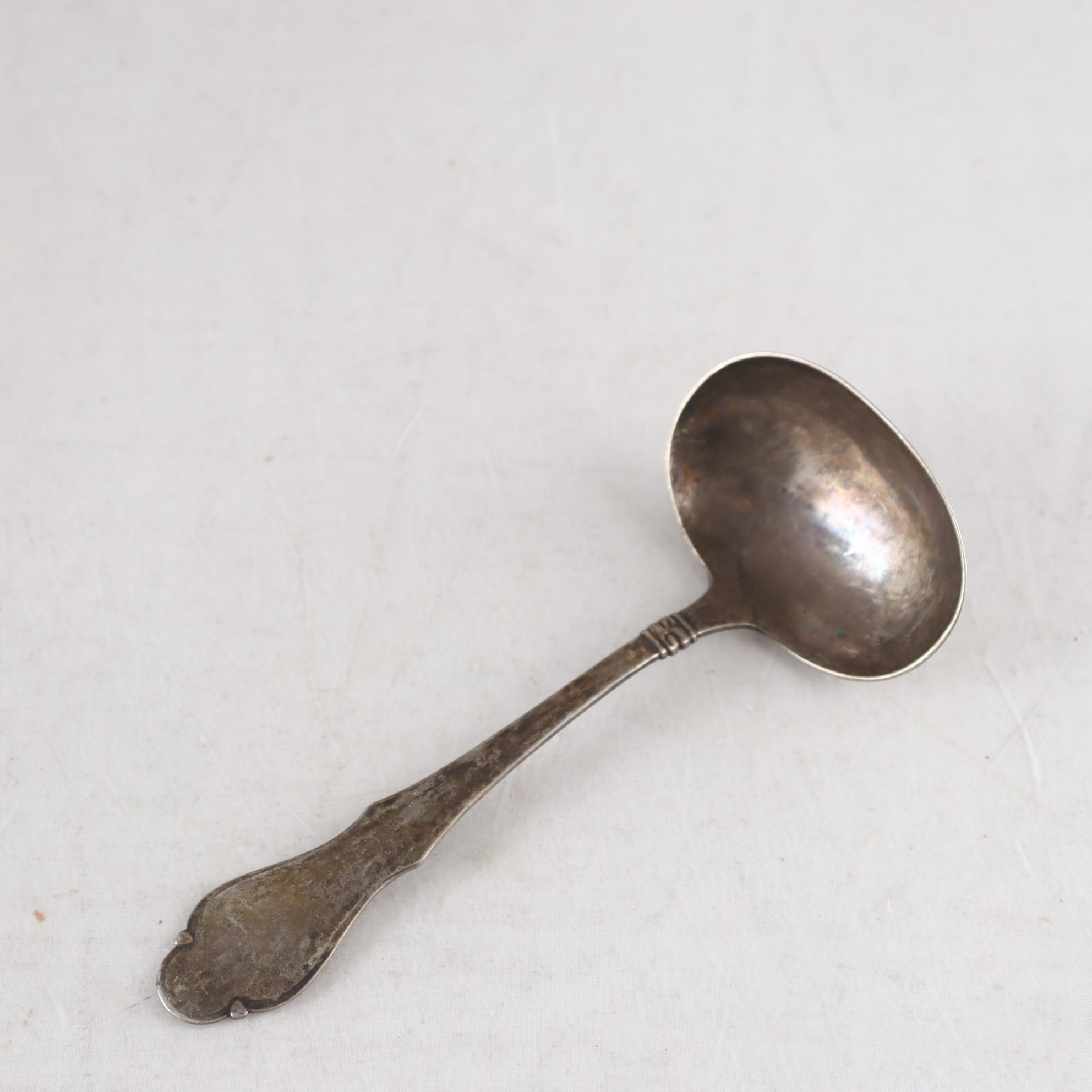 Serveringssked, silver, C.G.H, Stockholm, 1928