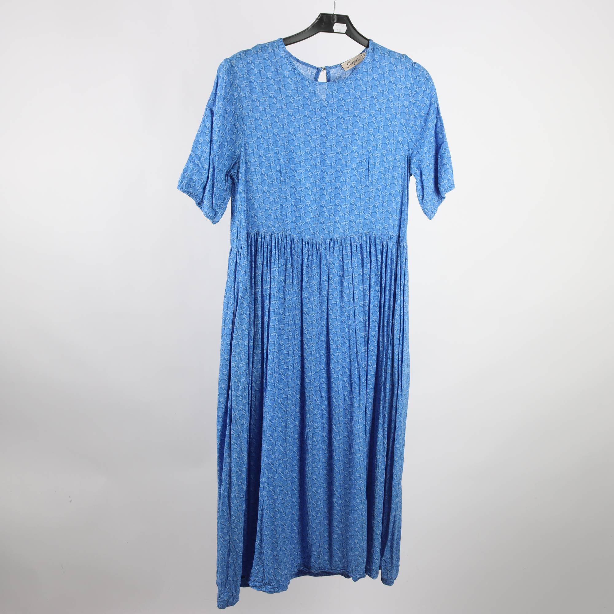 Klänning, Jumperfabriken, blå, stl. 36.