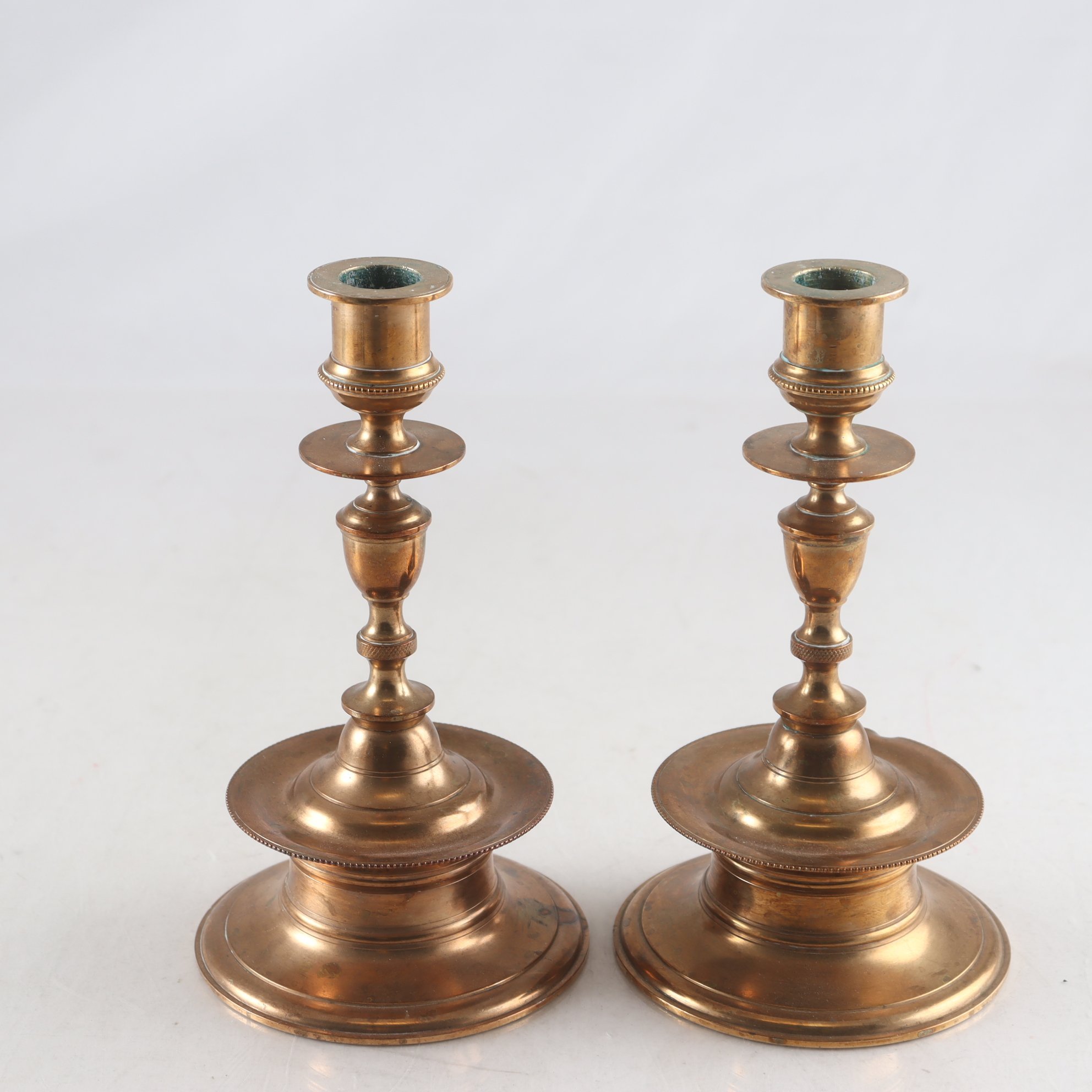 Paret ljusstakar, mässing, No97, Skultuna