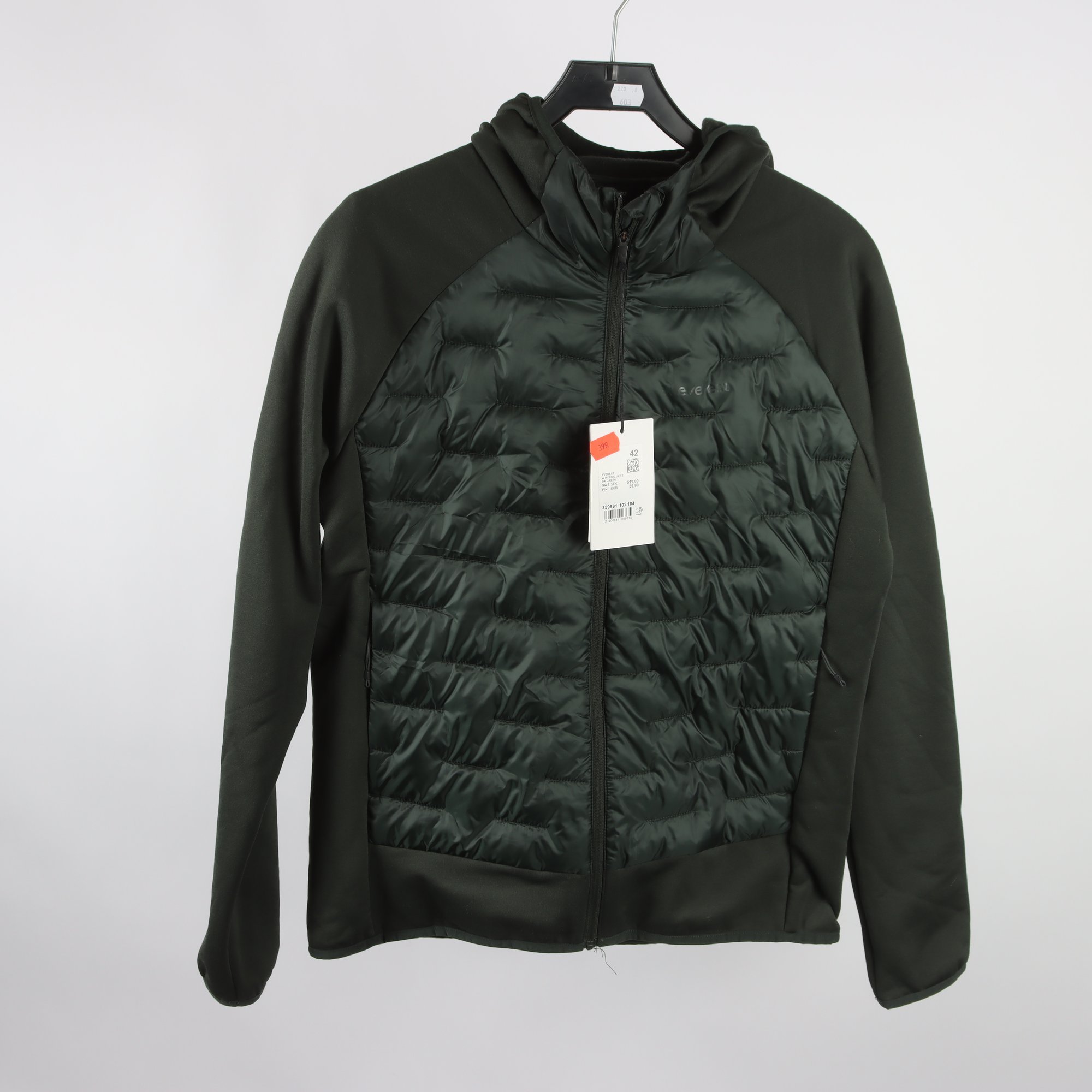 Sportjacka, Everest, grön, stl. 42.