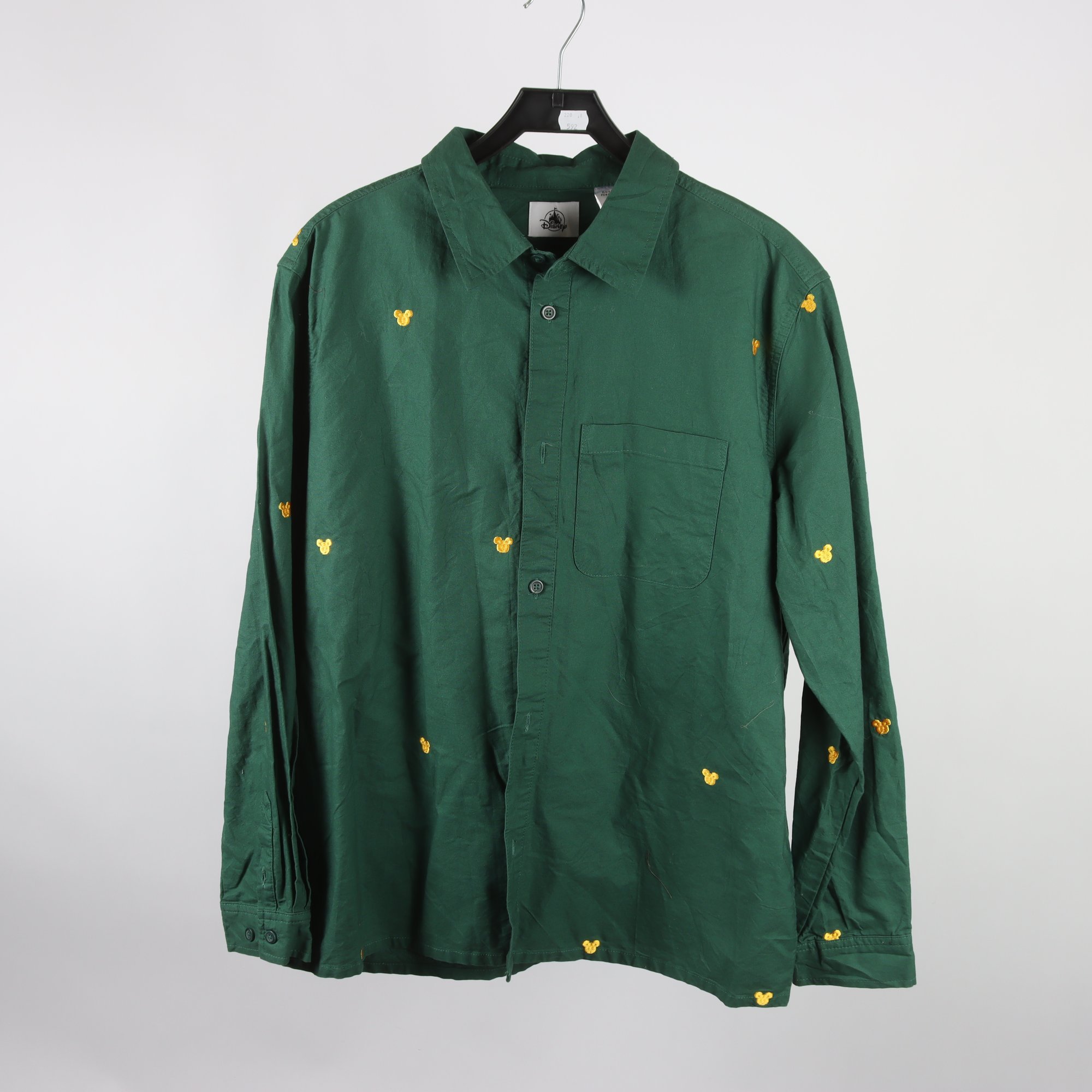 Blus, Disney, grön, Musse Pigg, stl. ca. L.