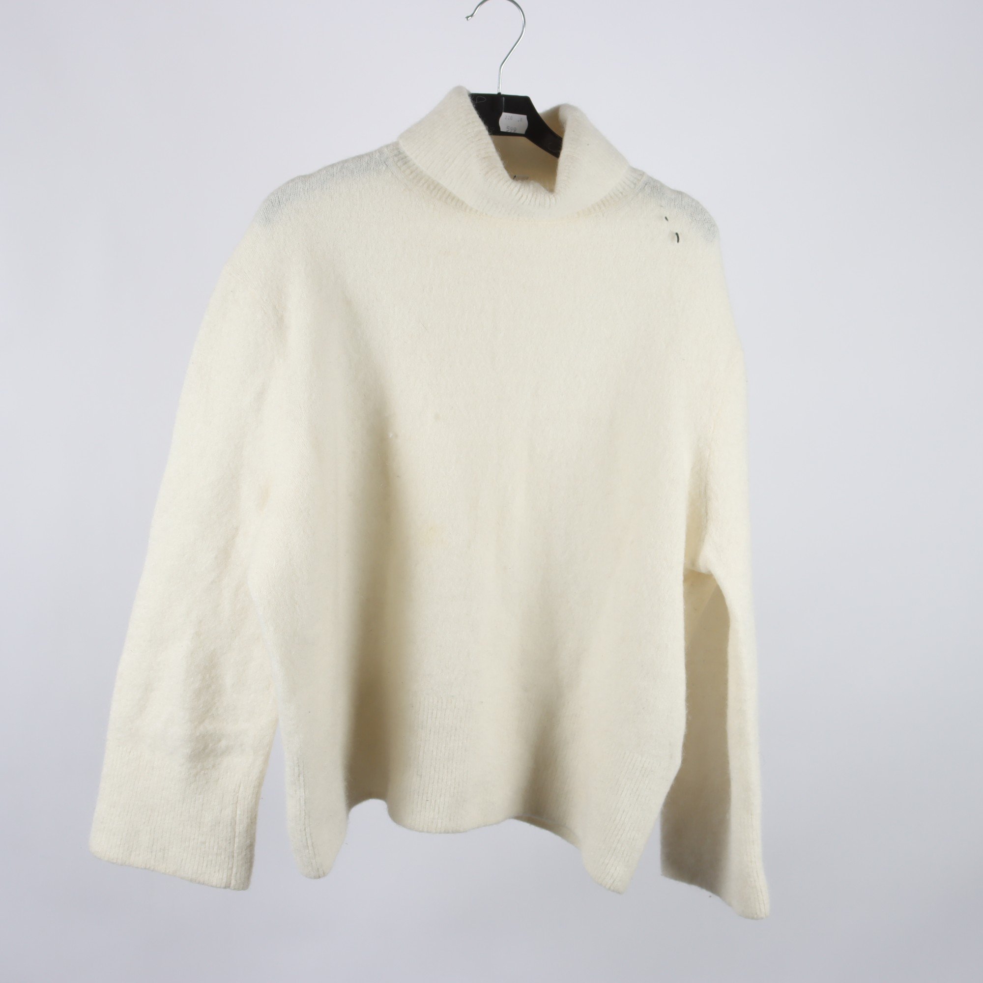 Tröja, & Other Stories, offwhite, ull, alpaca, stl. L.