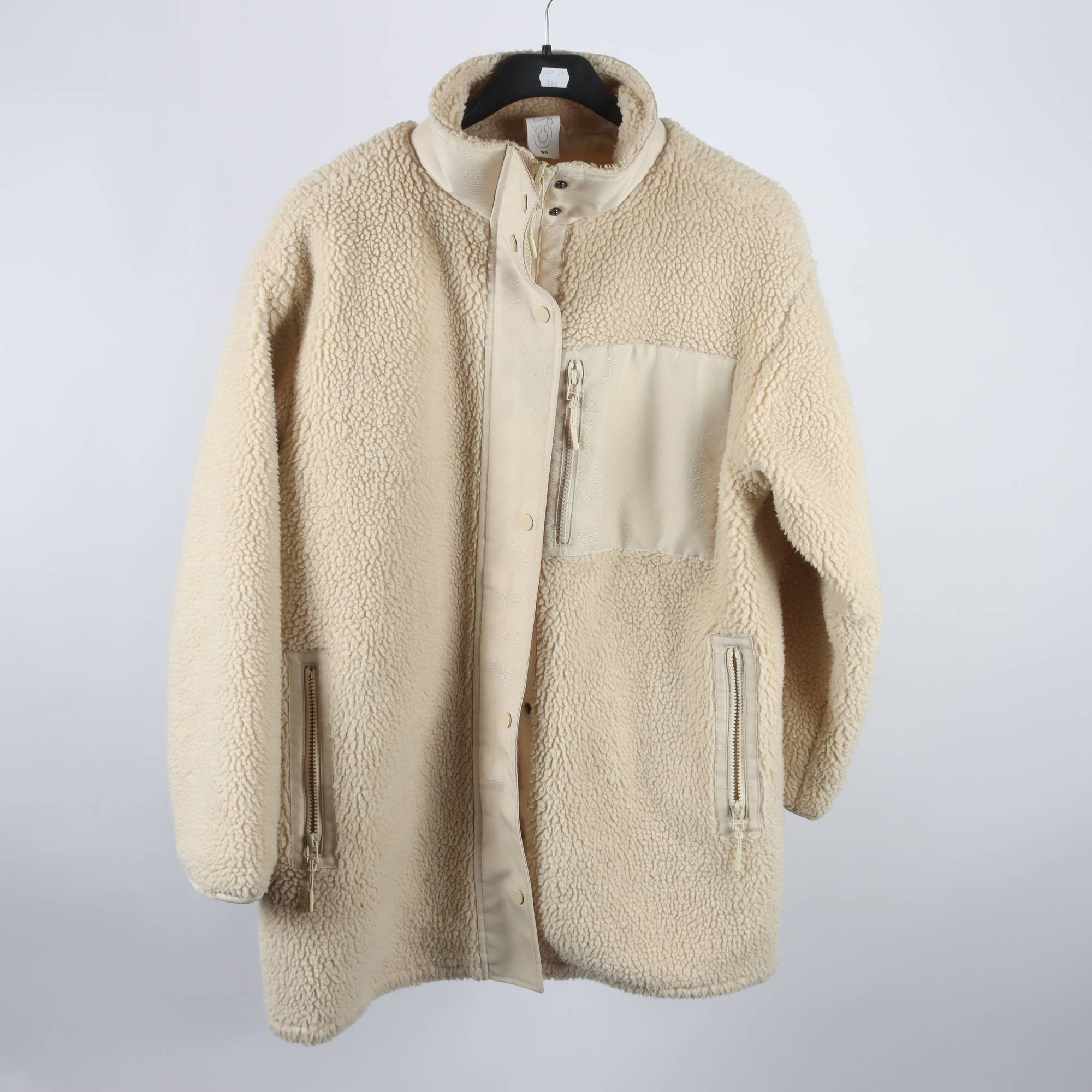 Teddyjacka, Carin Wester, beige, pile, stl. 36.