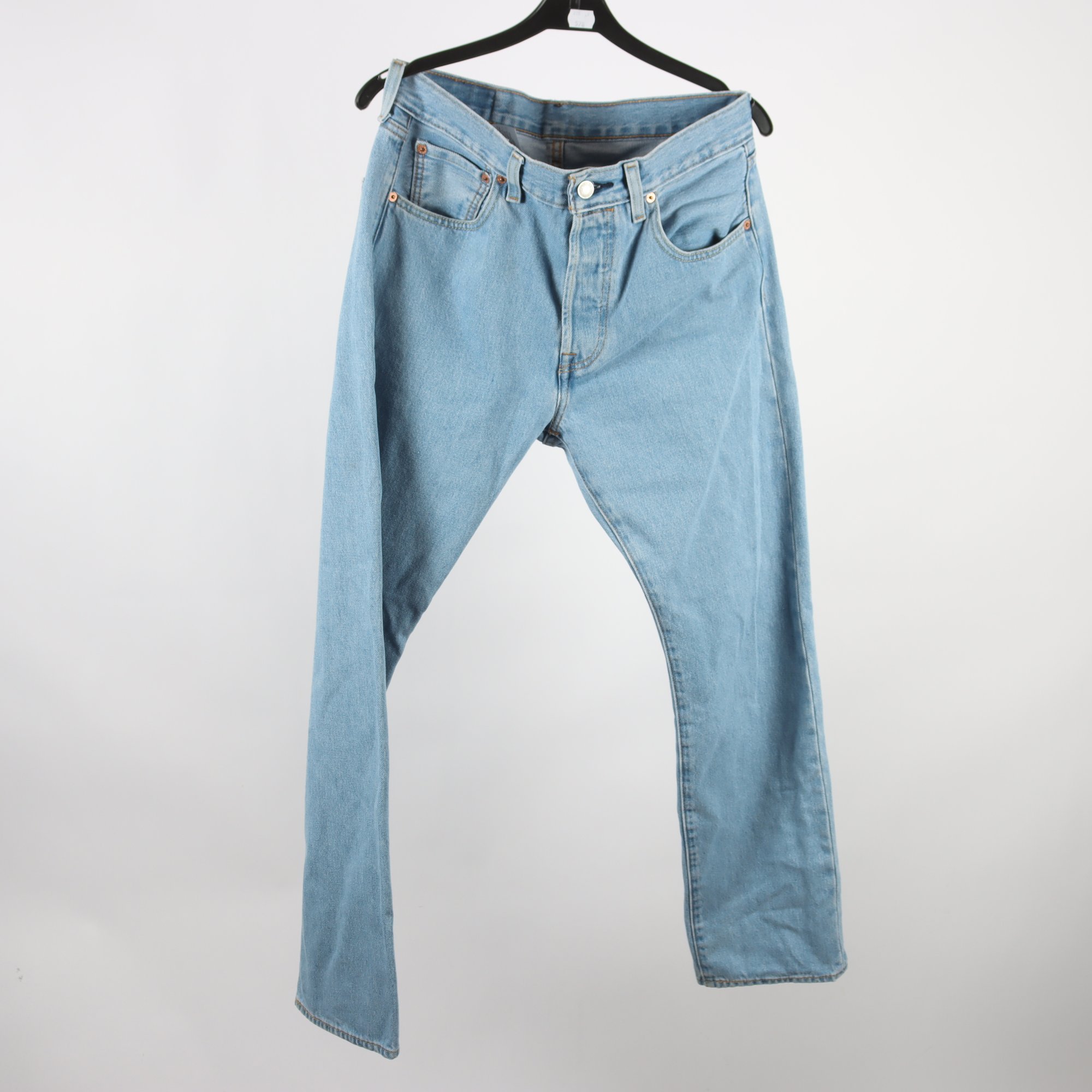 Jeans, Levis, 501, blå, stl. 30/32.