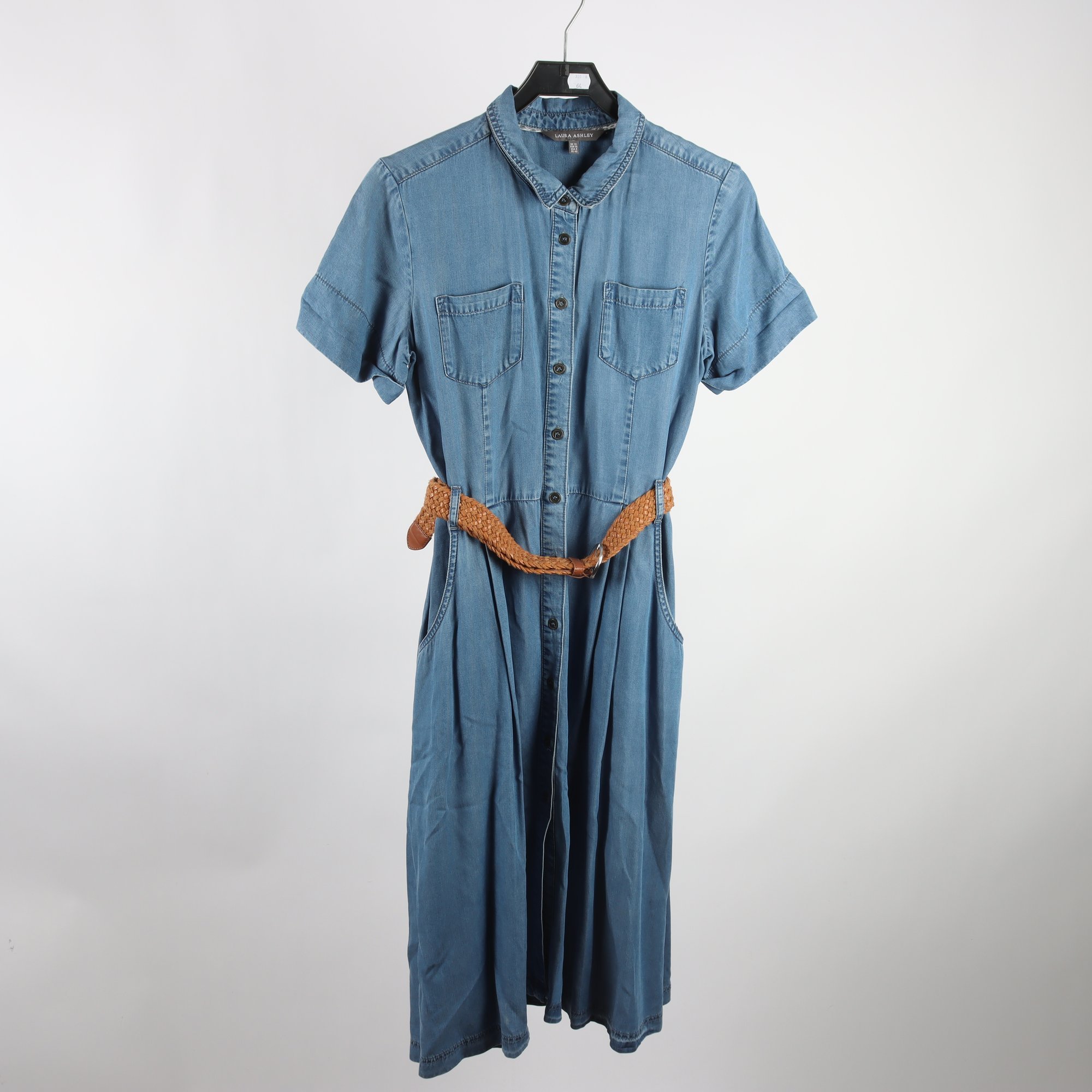 Jeansklänning, Laura Ashley, blå, stl. 38