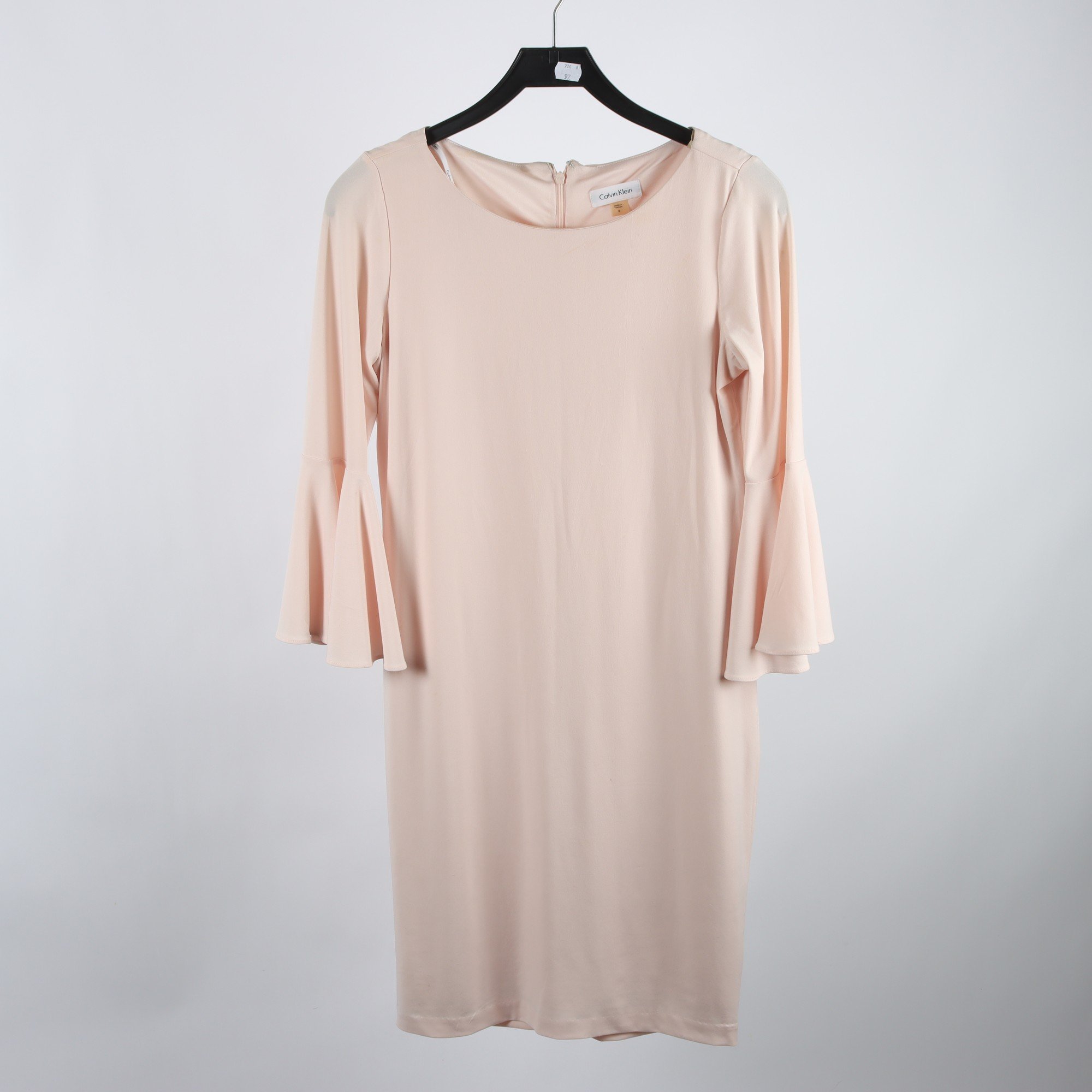 Klänning, Calvin Klein, ljusrosa, stl. 8 (M)