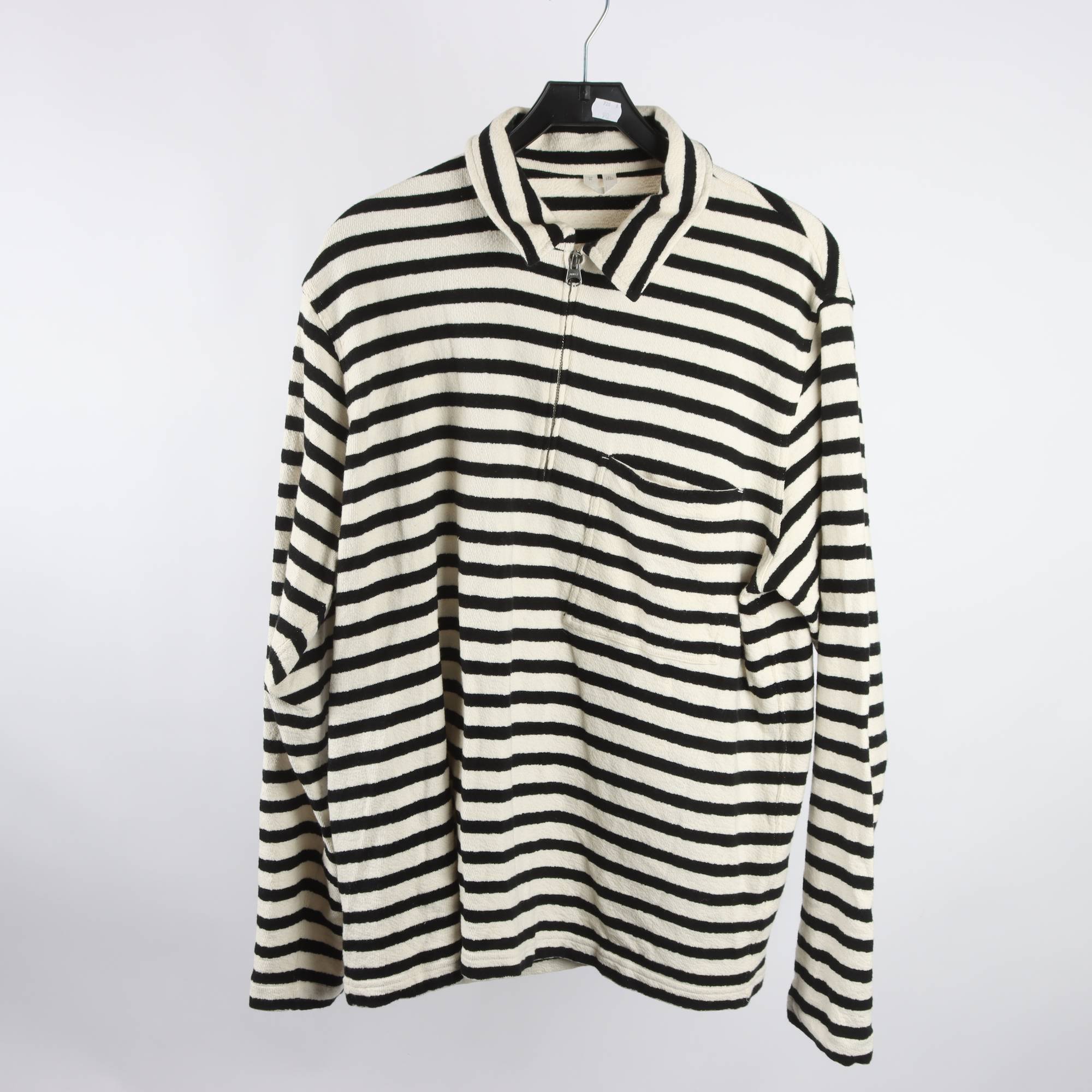 Tröja, Arket, svart, vit, randig, stl. XL