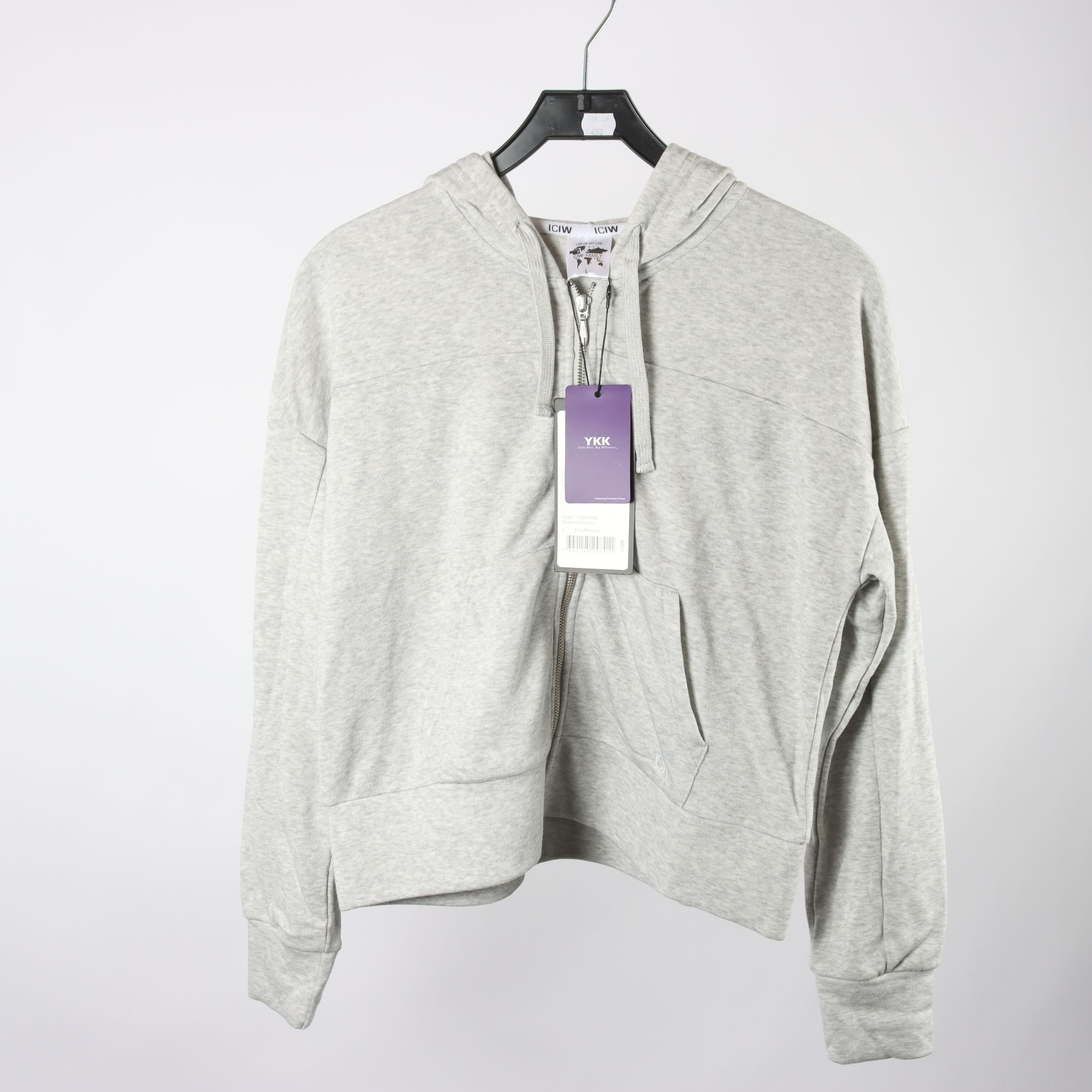 Tröja, ICIW, grå, stl. L.