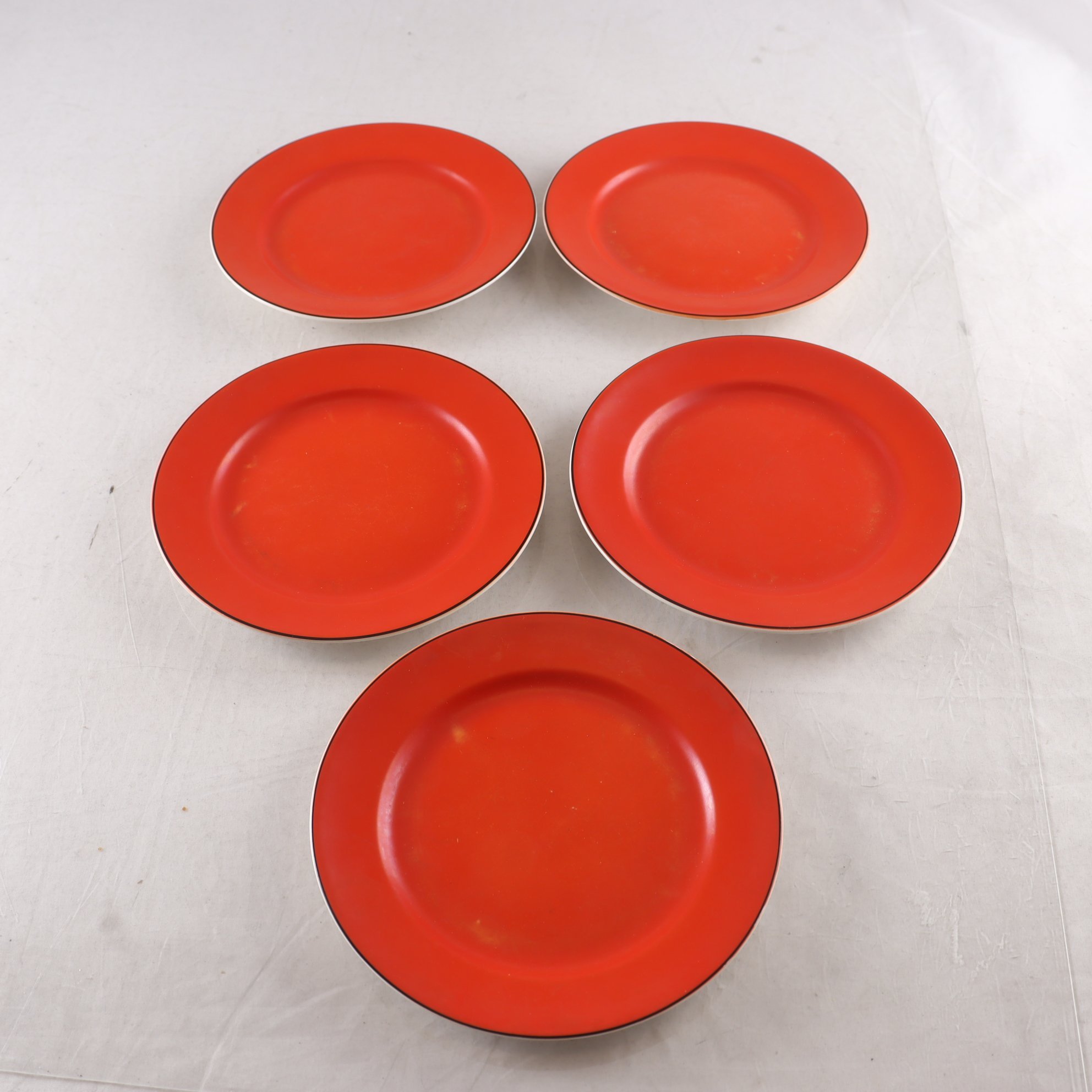 Assietter, ”Karneval”, Upsala-Ekeby Gefle, 5 st