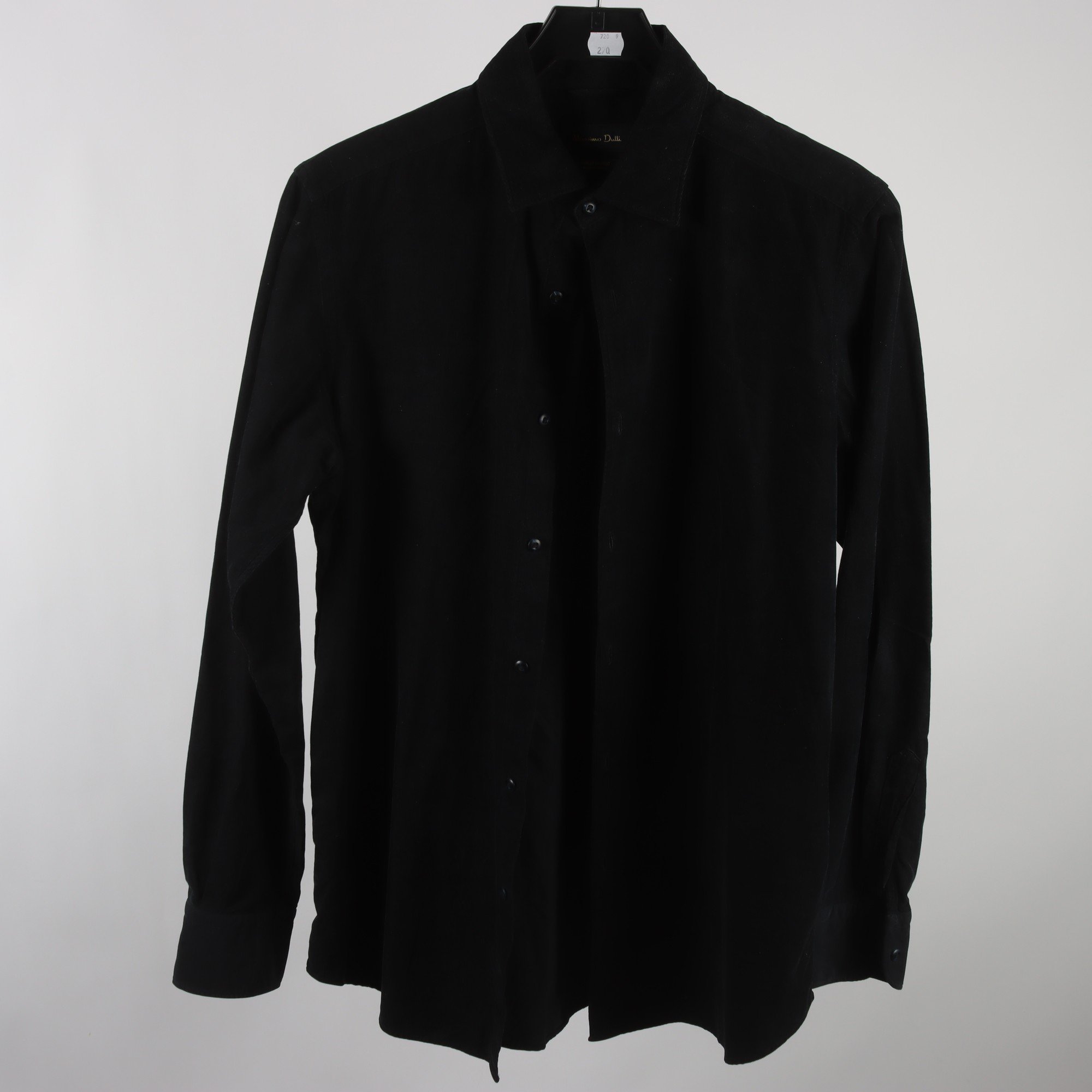 Skjorta, Massimo Dutti, blå, manchester, stl. M.