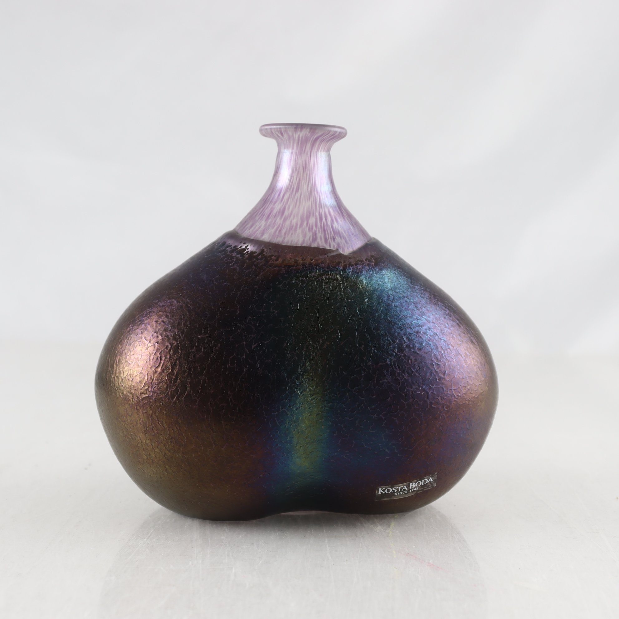 Konstglas, Kosta Boda, Bertil Vallien, Artist collection, signerad.