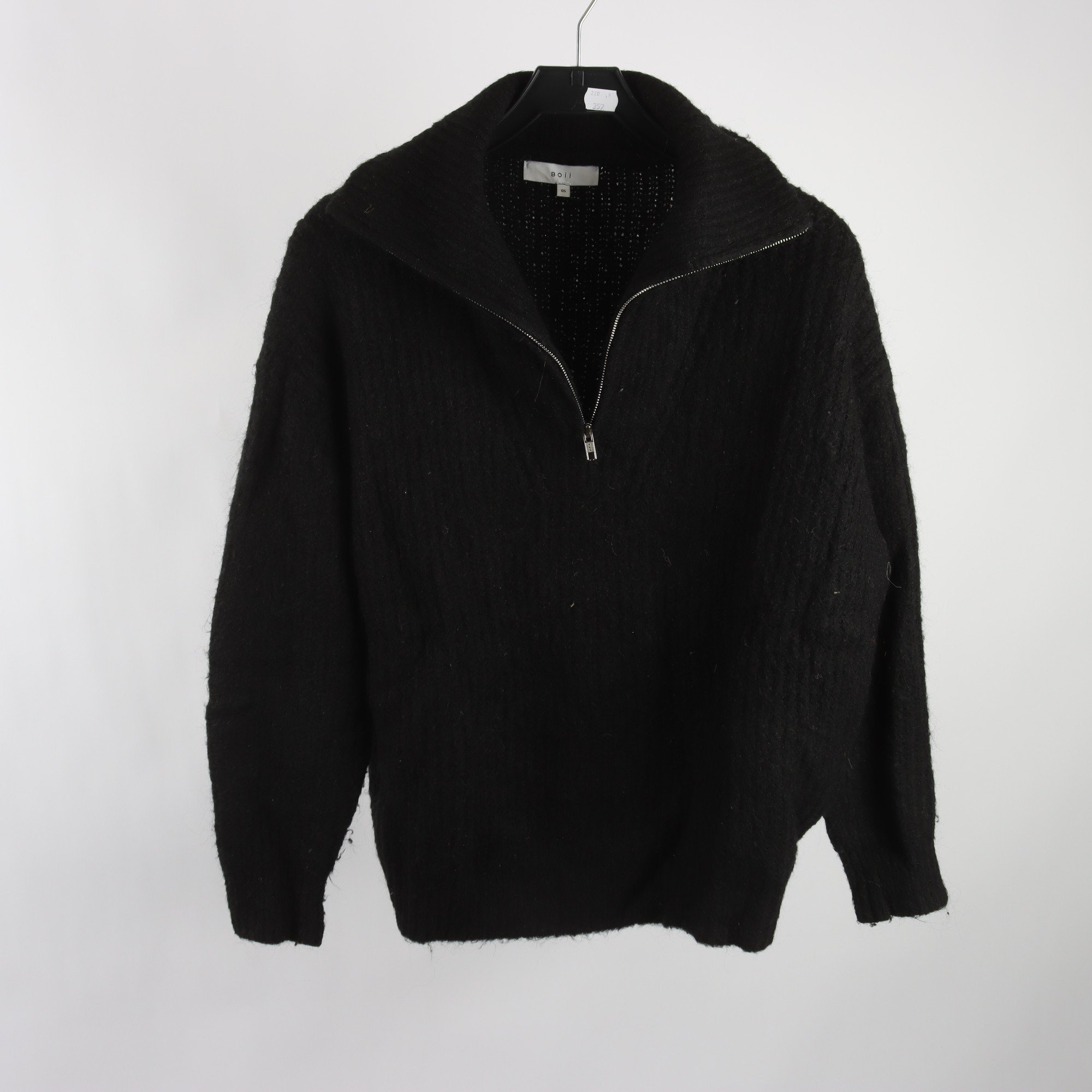 Tröja, Boii, svart, ull, mohair, stl. one size.