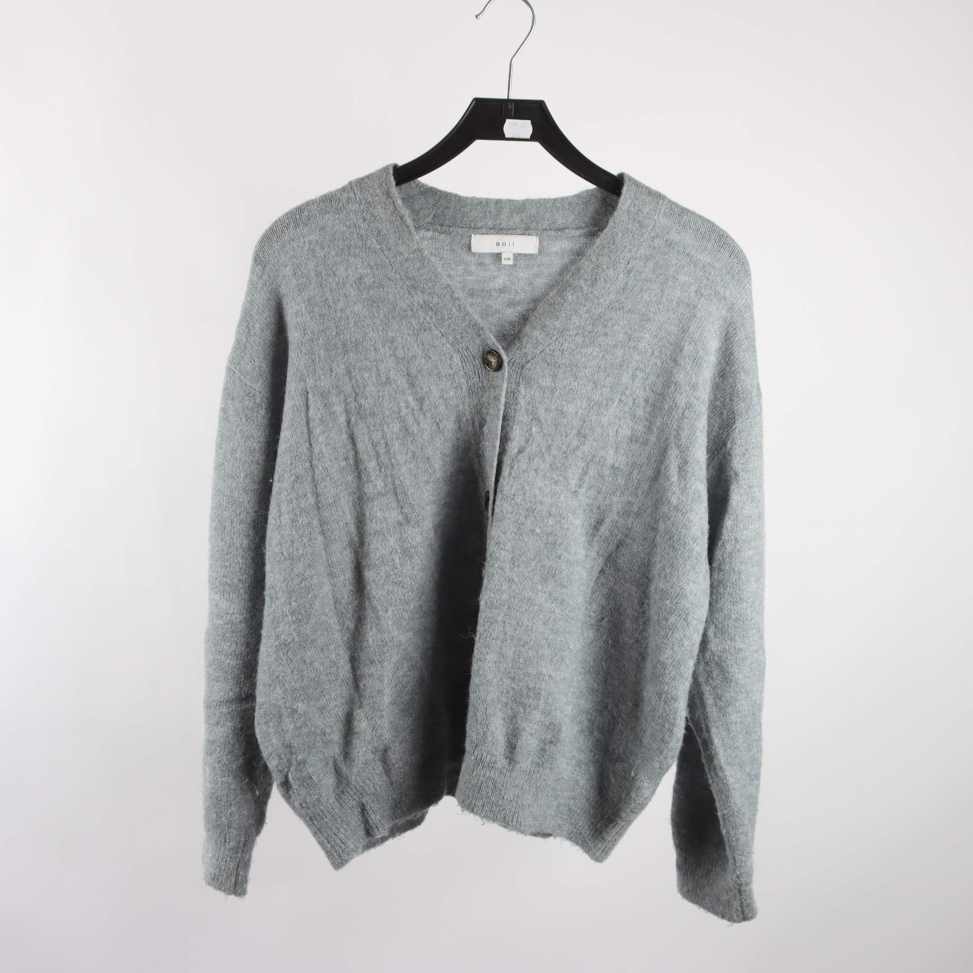 Kofta, Boli, blå, ull, alpaca, stl. L/XL.