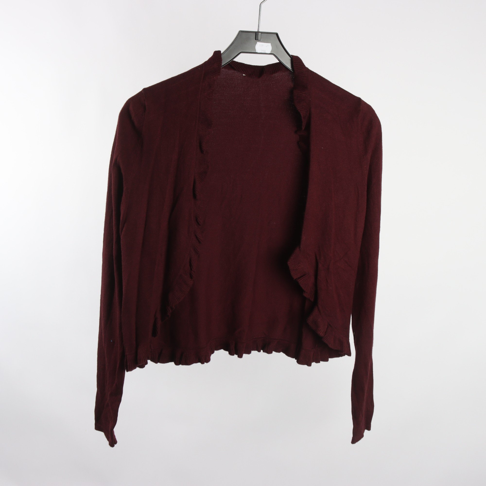 Kofta, Christian Berg, vinröd, stl. 38.